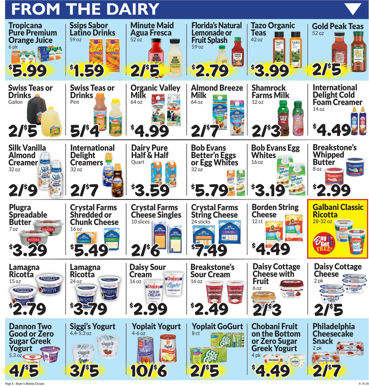 Boyer's Food Markets Weekly Ad Circular - valid 04/14-04/20/2024 (Page 9)
