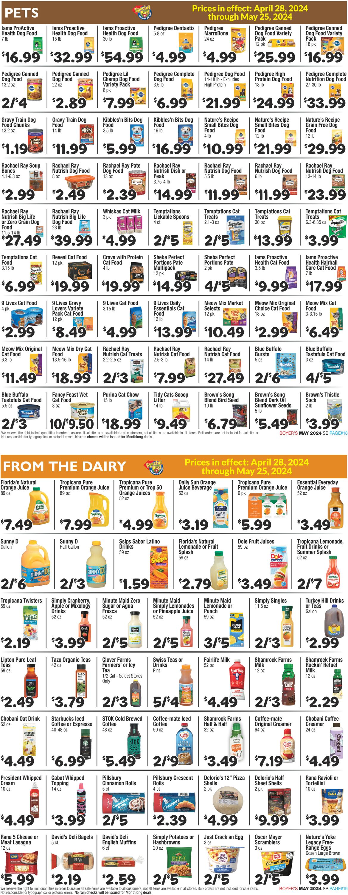 Boyer's Food Markets Weekly Ad Circular - valid 04/28-05/25/2024 (Page 10)