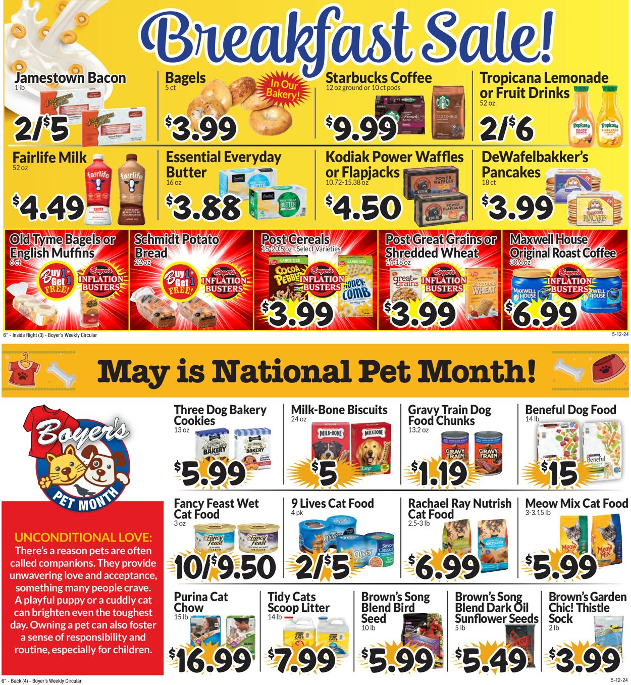 Boyer's Food Markets Weekly Ad Circular - valid 05/12-05/18/2024 (Page 2)