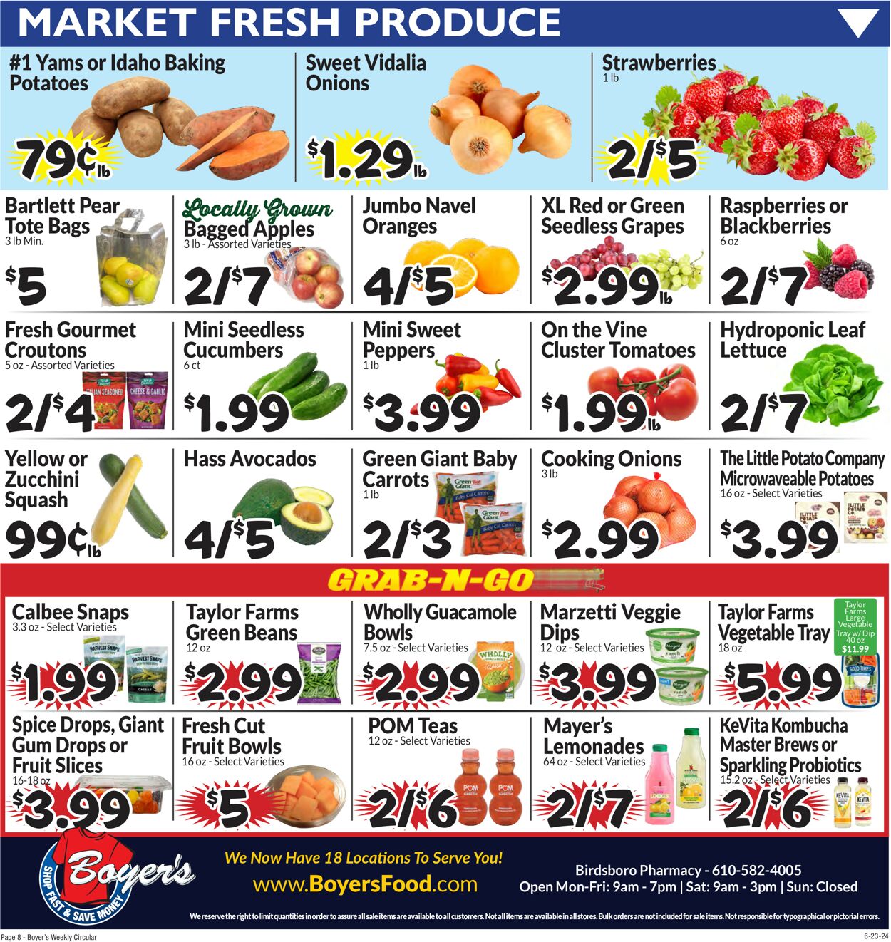 Boyer's Food Markets Weekly Ad Circular - valid 06/23-06/29/2024 (Page 11)