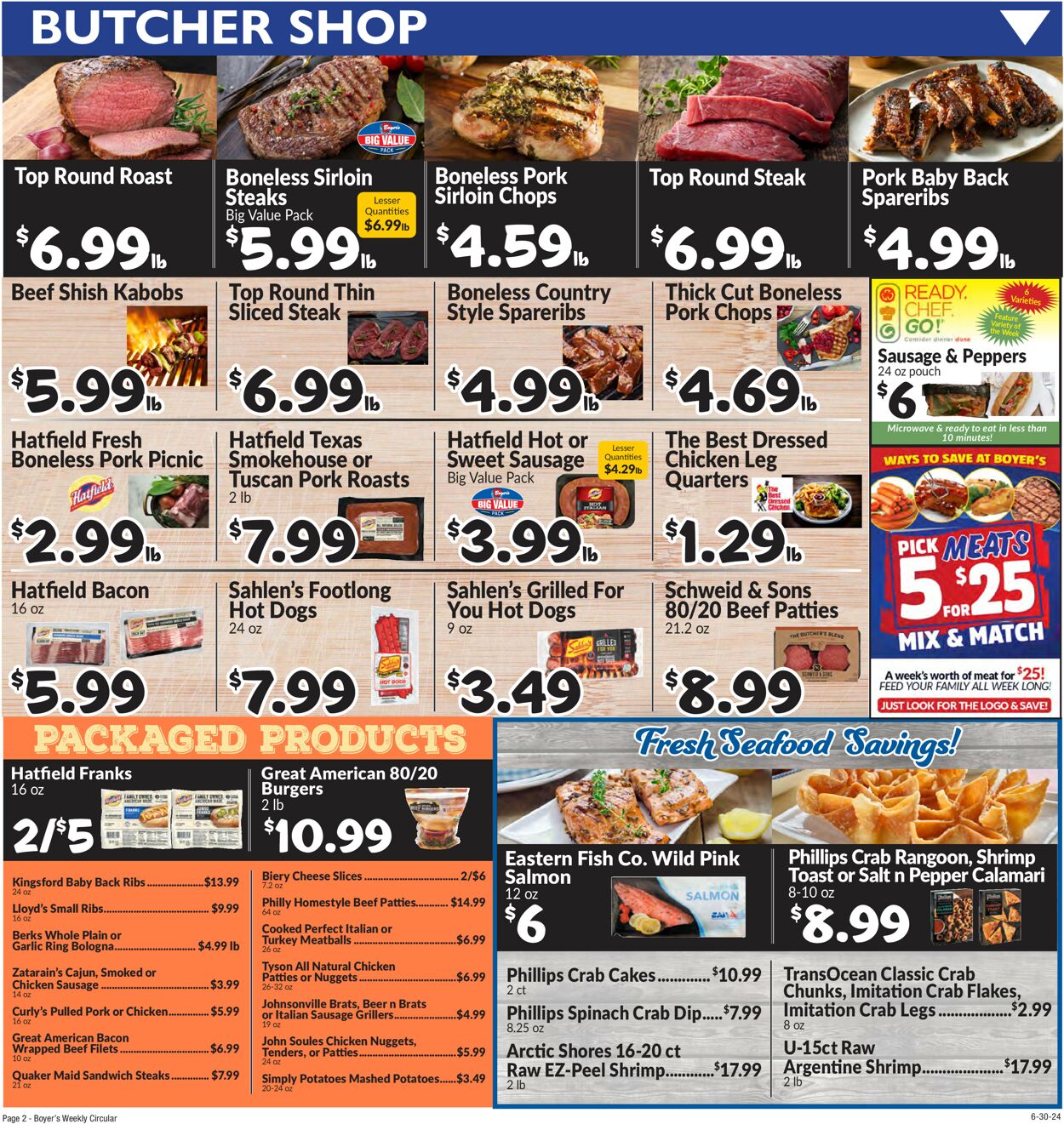 Boyer's Food Markets Weekly Ad Circular - valid 06/30-07/06/2024 (Page 4)