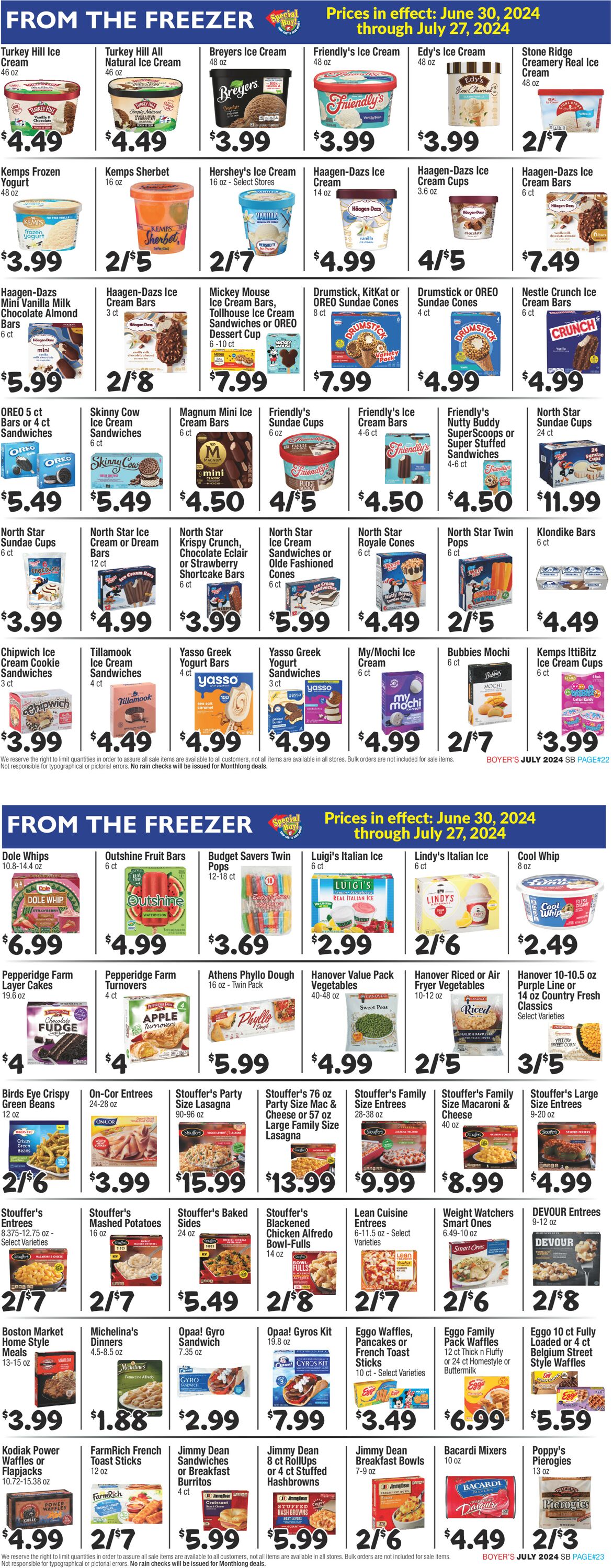 Boyer's Food Markets Weekly Ad Circular - valid 06/30-07/27/2024 (Page 12)