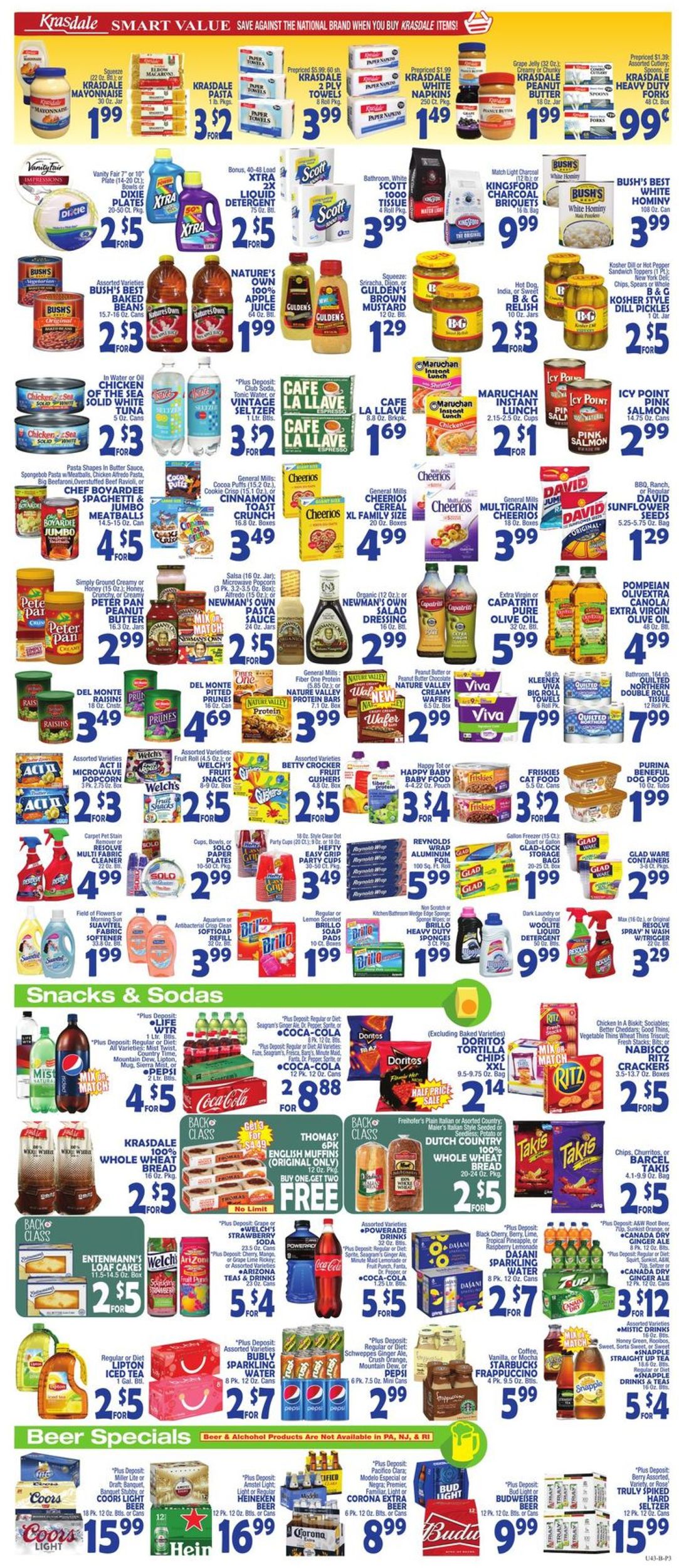 Bravo Supermarkets Weekly Ad Circular - valid 08/23-08/29/2019 (Page 3)