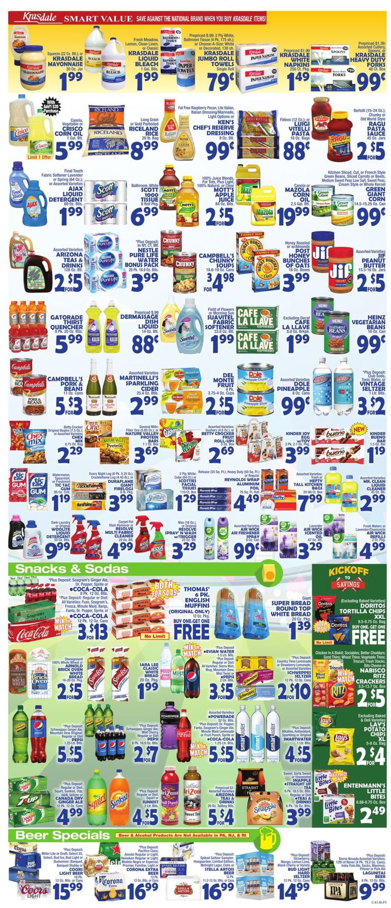 Bravo Supermarkets Weekly Ad Circular - valid 01/24-01/30/2020 (Page 3)