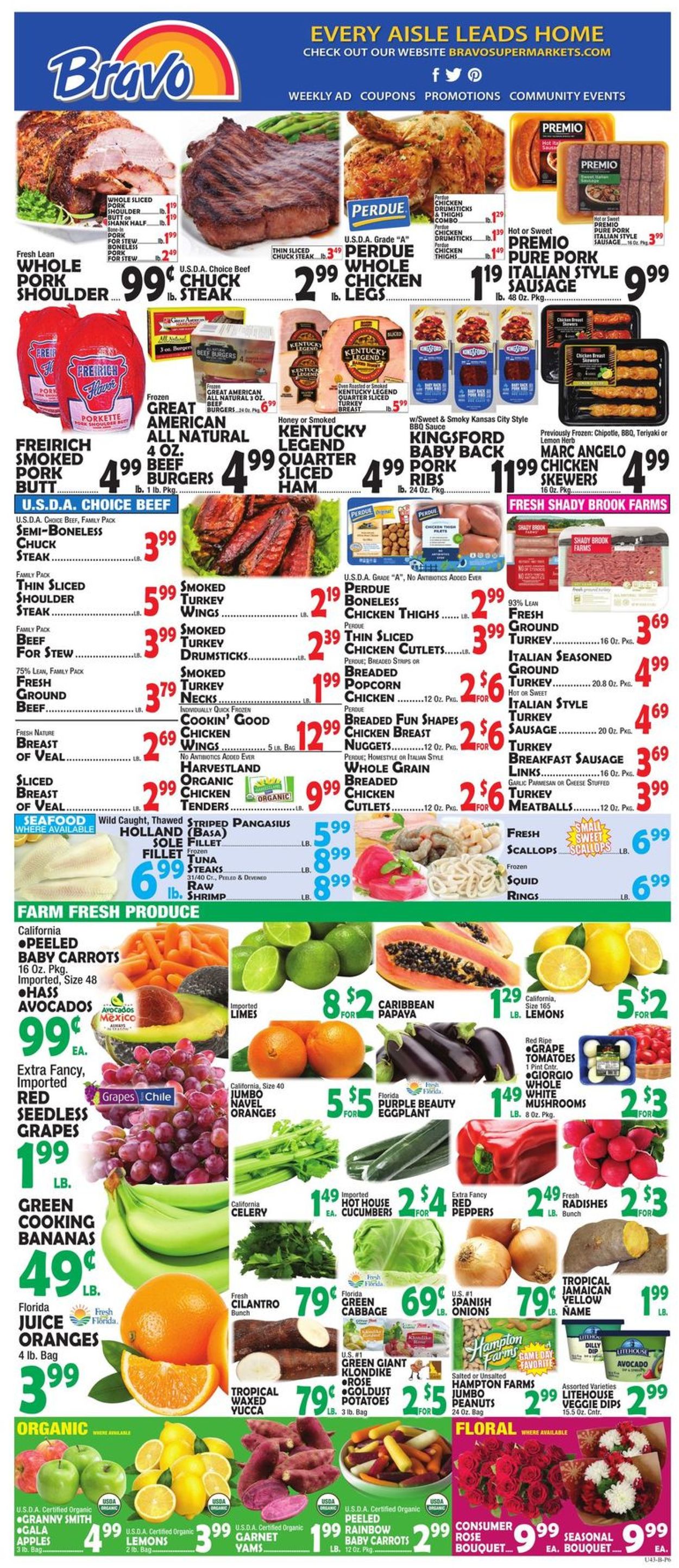 Bravo Supermarkets Weekly Ad Circular - valid 01/24-01/30/2020 (Page 6)