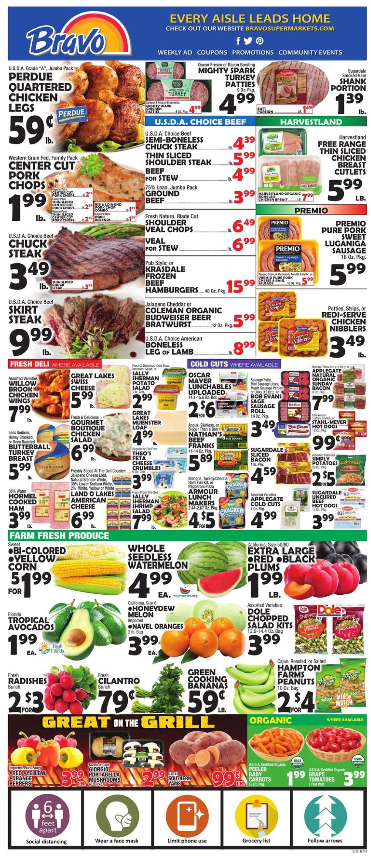 Bravo Supermarkets Weekly Ad Circular - valid 08/14-08/20/2020 (Page 4)