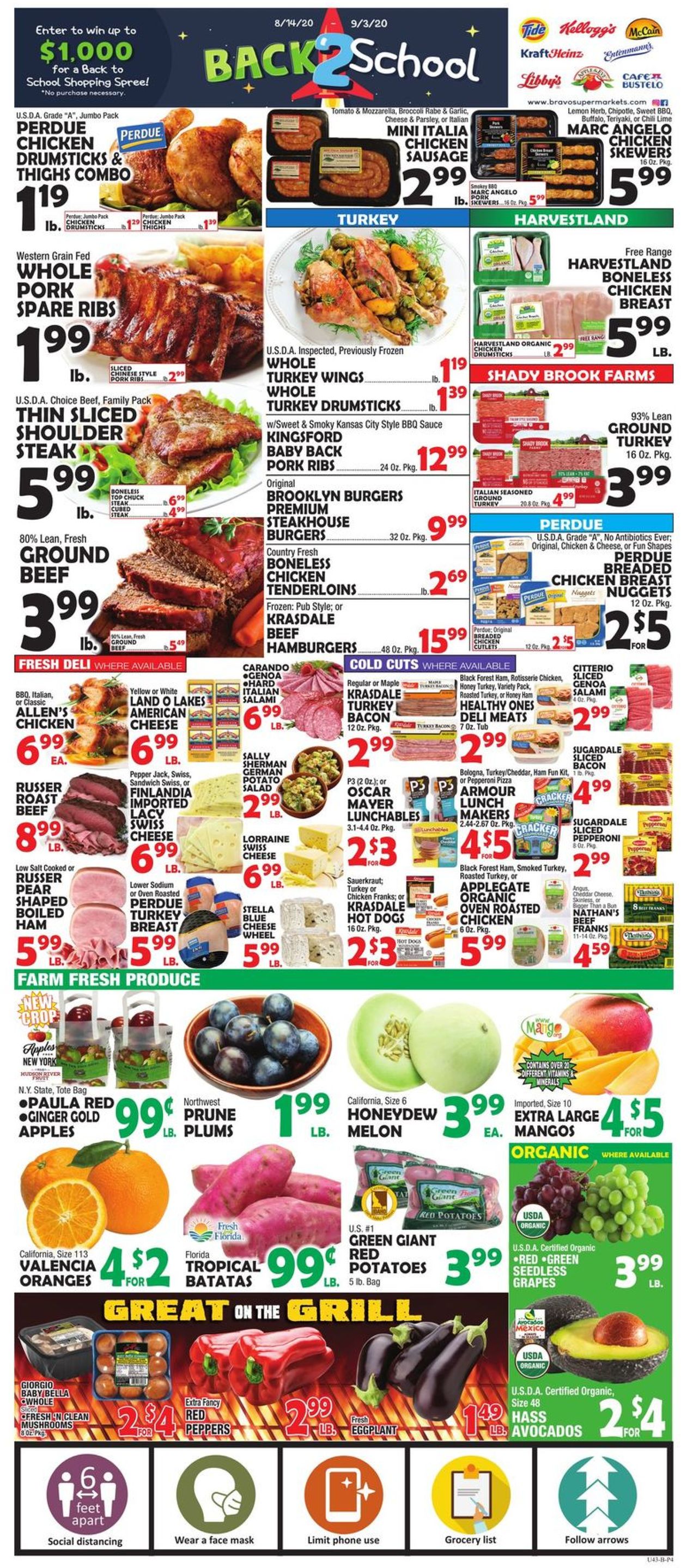Bravo Supermarkets Weekly Ad Circular - valid 08/28-09/03/2020 (Page 4)