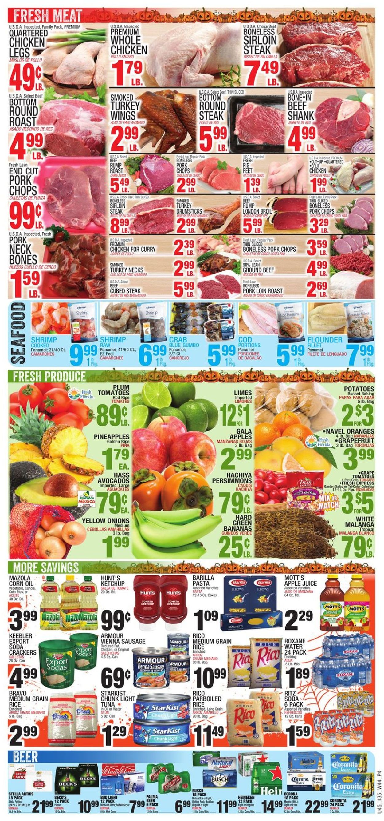 Bravo Supermarkets Weekly Ad Circular - valid 10/28-11/03/2021 (Page 4)