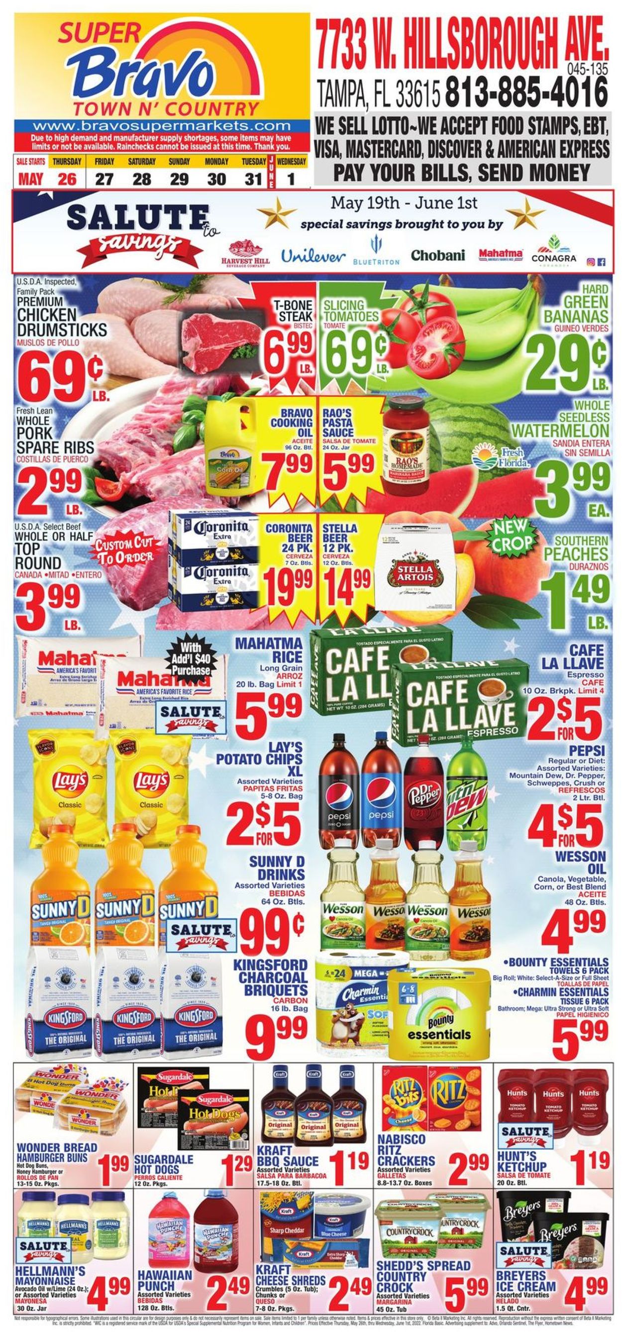 Bravo Supermarkets Weekly Ad Circular - valid 05/26-06/01/2022