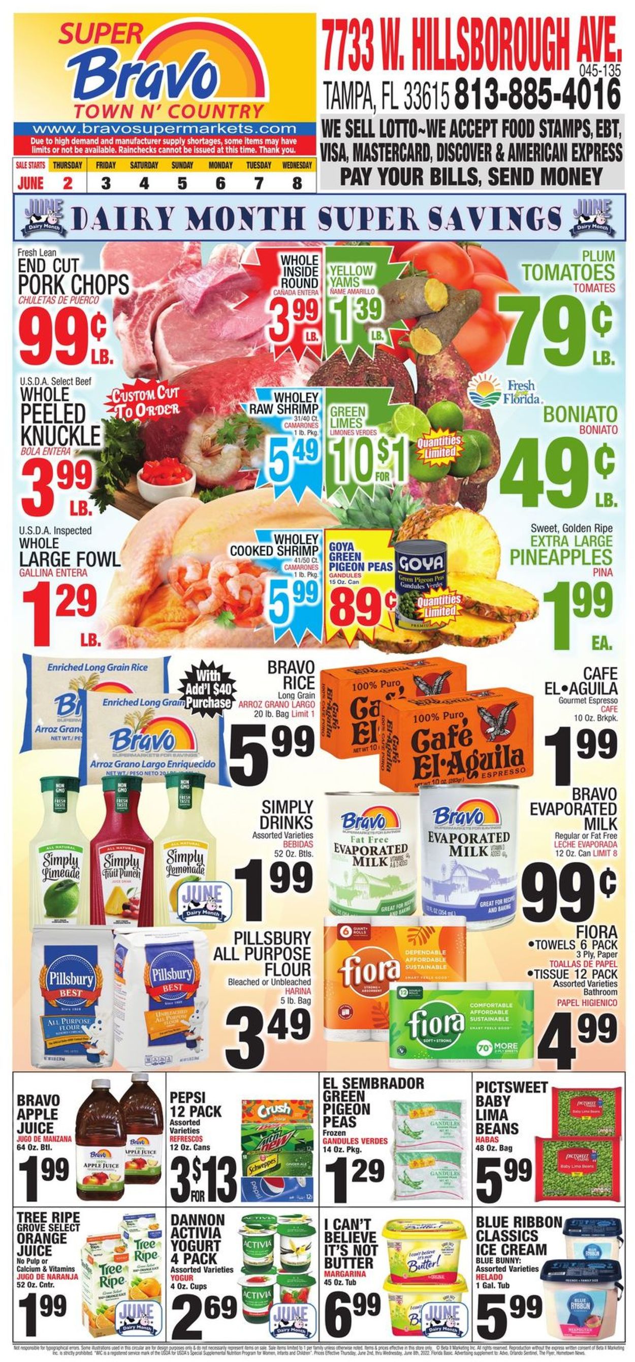 Bravo Supermarkets Weekly Ad Circular - valid 06/02-06/08/2022