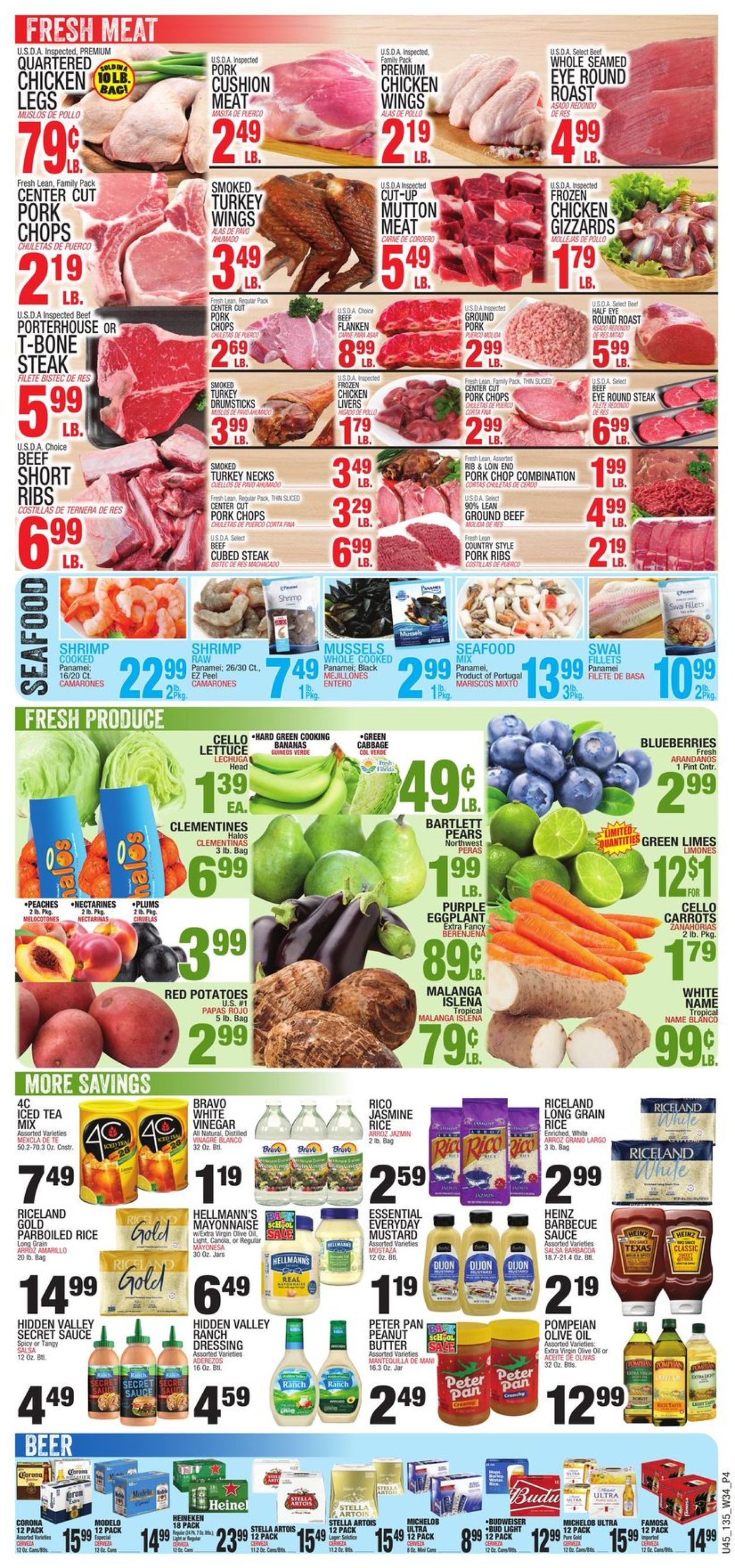 Bravo Supermarkets Weekly Ad Circular - valid 08/18-08/24/2022 (Page 4)
