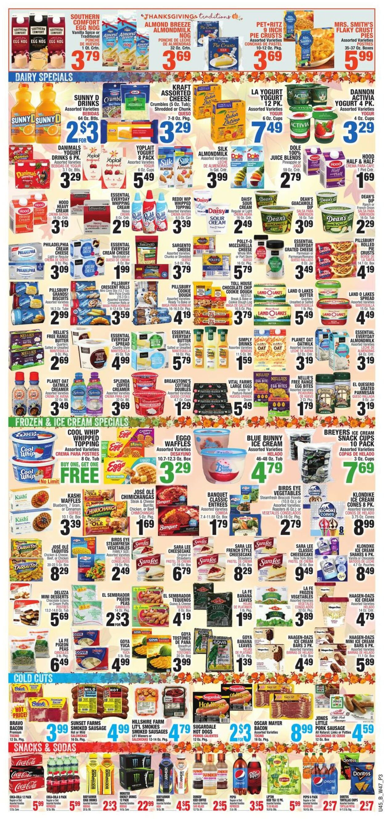 Bravo Supermarkets Weekly Ad Circular - valid 11/17-11/23/2022 (Page 3)