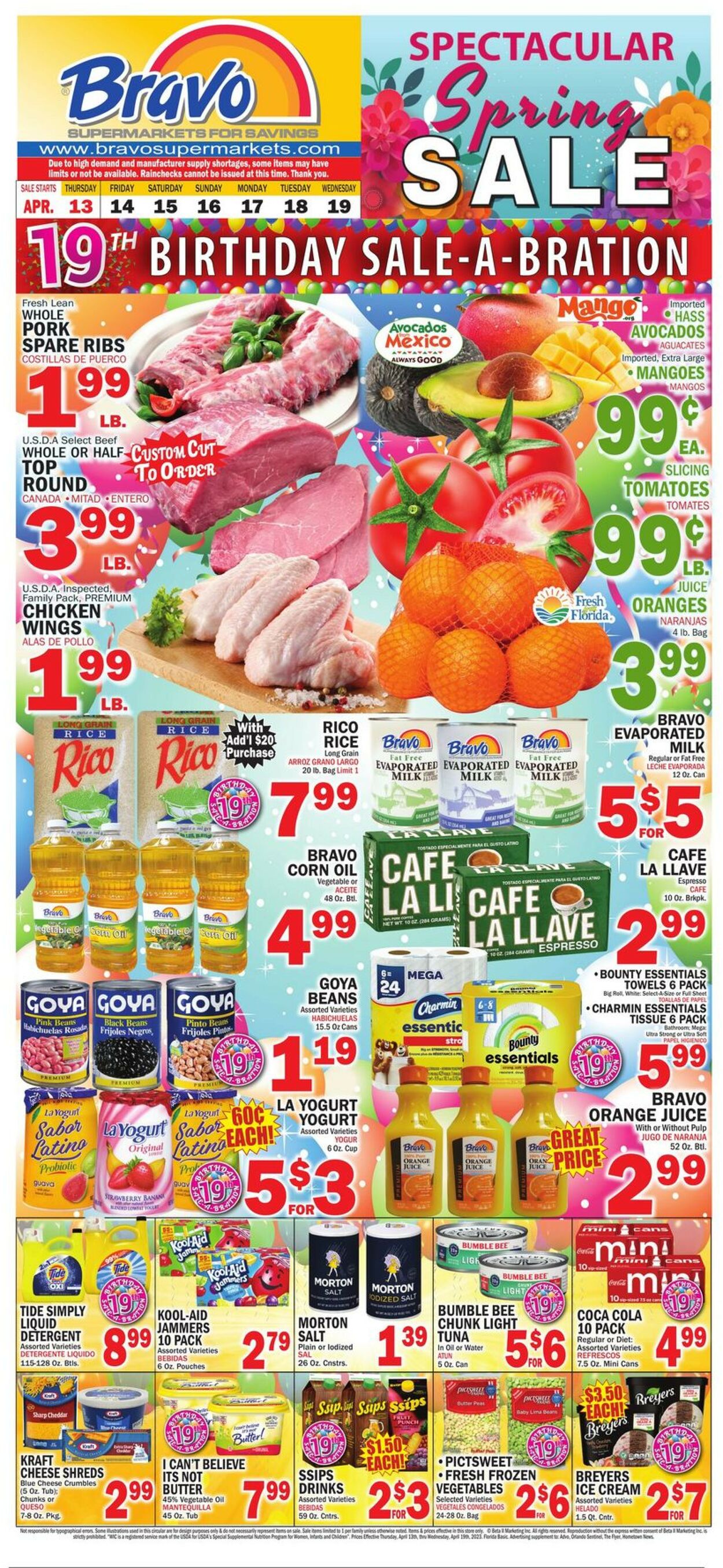 Bravo Supermarkets Weekly Ad Circular - valid 04/06-04/12/2023