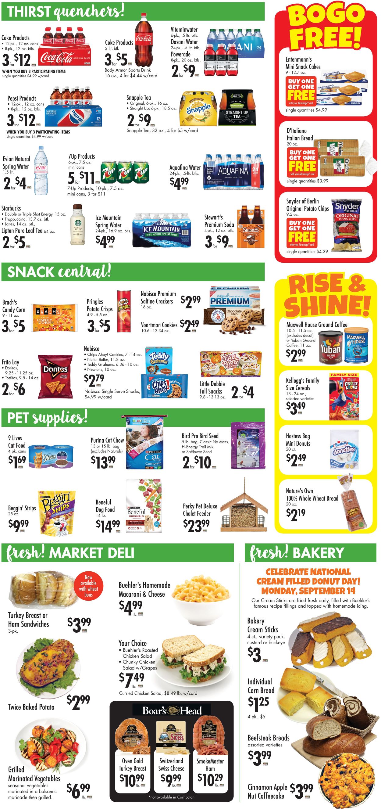 Buehler's Fresh Foods Weekly Ad Circular - valid 09/09-09/15/2020 (Page 2)