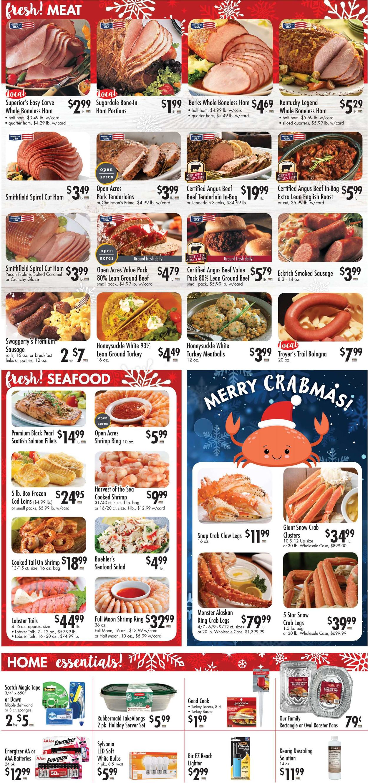 Buehler's Fresh Foods HOLIDAY 2021 Weekly Ad Circular - valid 12/15-12/28/2021 (Page 2)