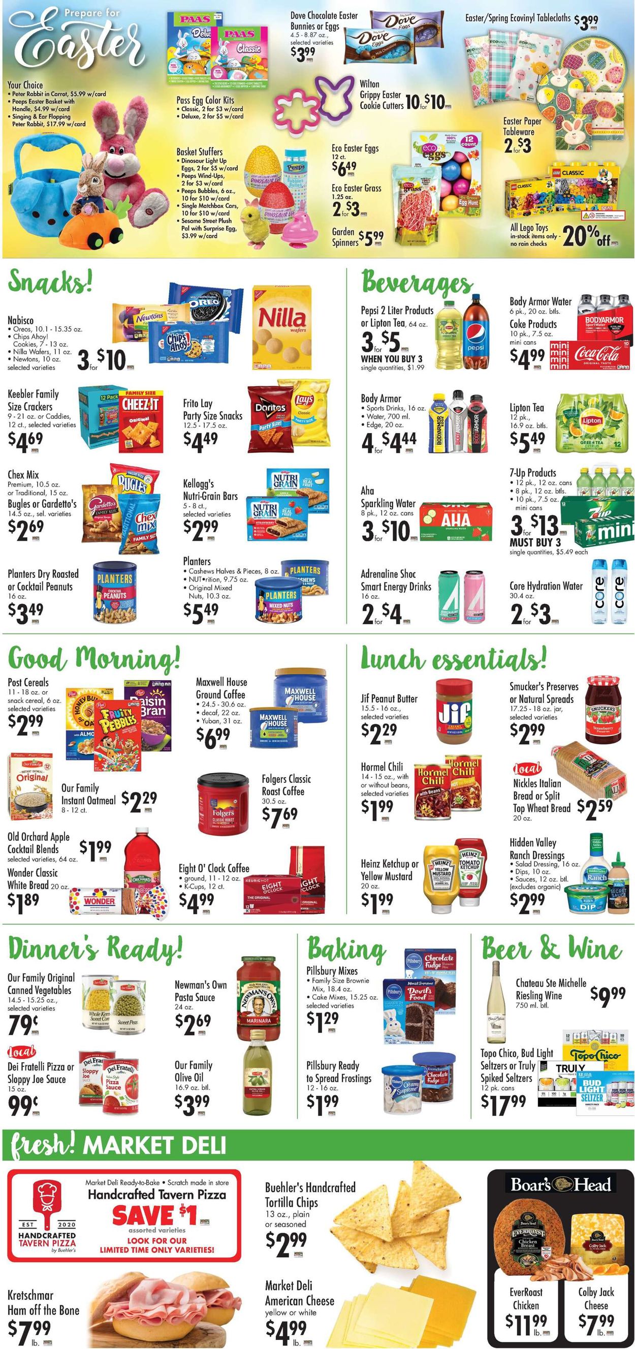 Buehler's Fresh Foods Weekly Ad Circular - valid 03/30-04/05/2022 (Page 2)