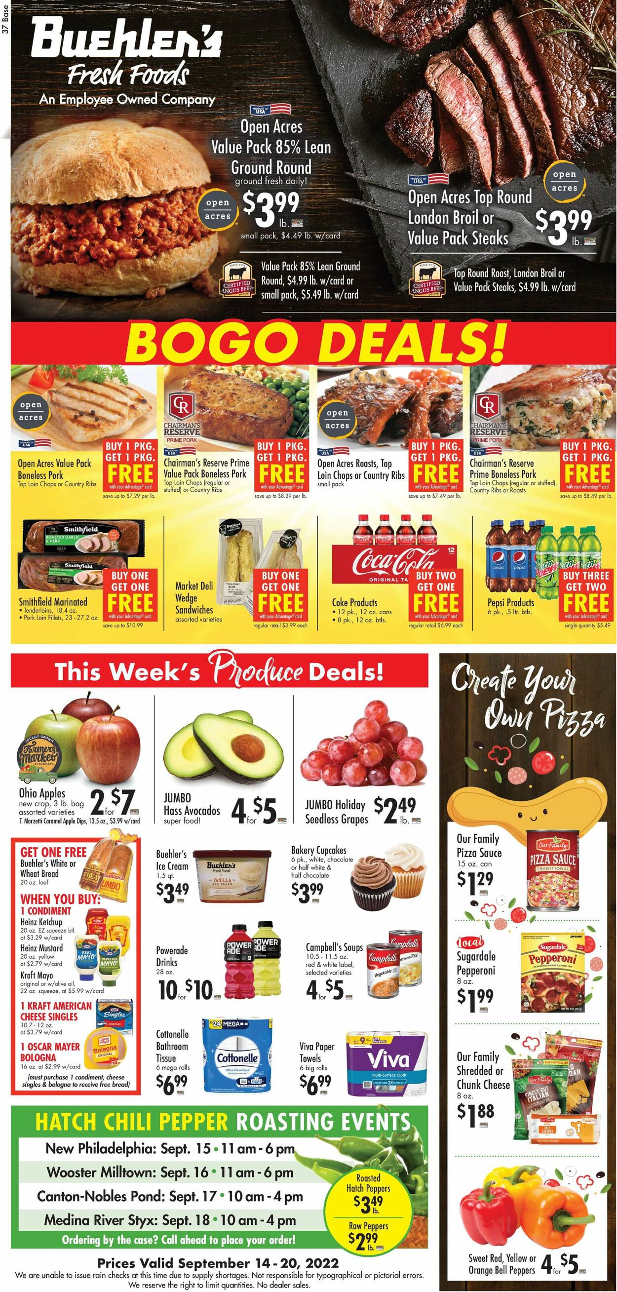 Buehler's Fresh Foods Weekly Ad Circular - valid 09/14-09/20/2022