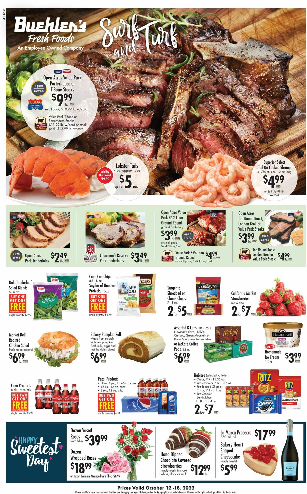 Buehler's Fresh Foods Weekly Ad Circular - valid 10/12-10/18/2022