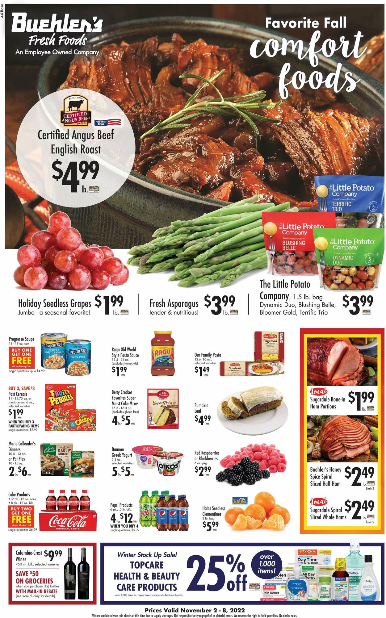 Buehler's Fresh Foods Weekly Ad Circular - valid 11/02-11/08/2022 (Page 2)