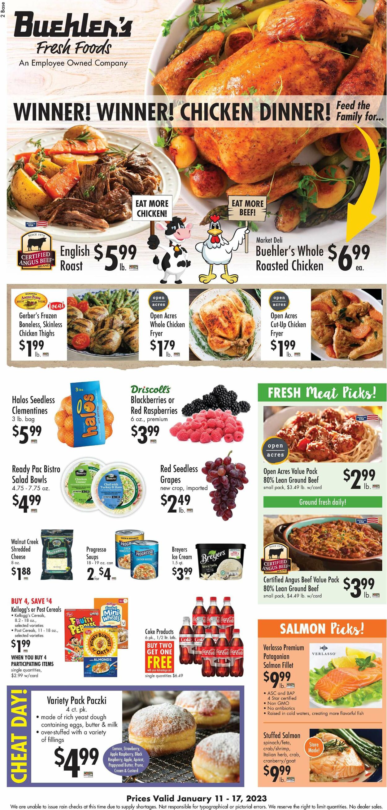 Buehler's Fresh Foods Weekly Ad Circular - valid 01/11-01/17/2023