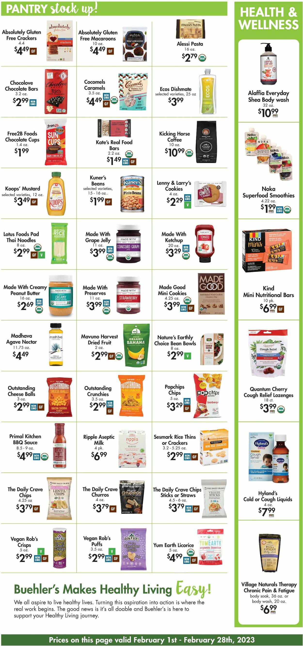 Buehler's Fresh Foods Weekly Ad Circular - valid 02/01-02/28/2023 (Page 2)