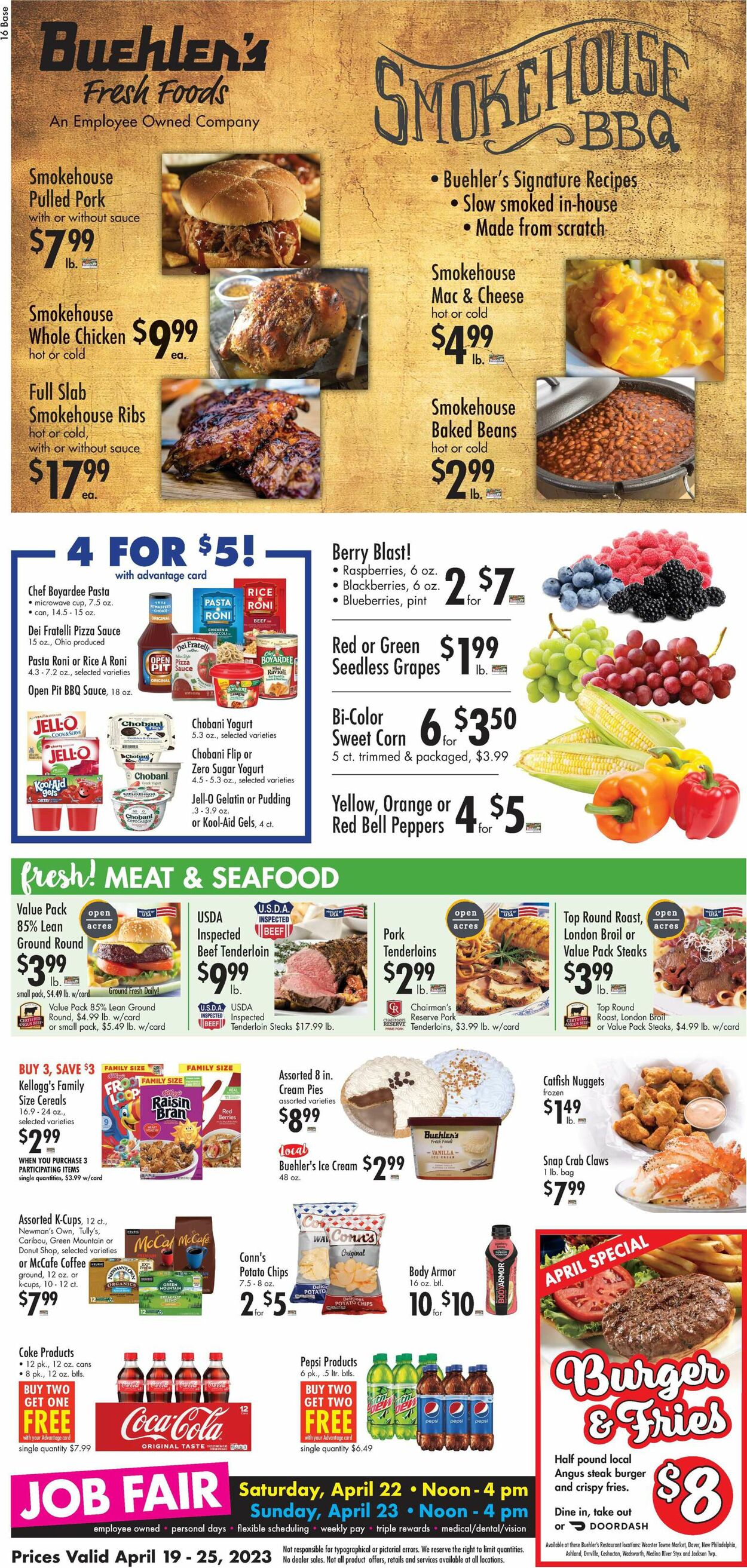 Buehler's Fresh Foods Weekly Ad Circular - valid 04/19-04/25/2023