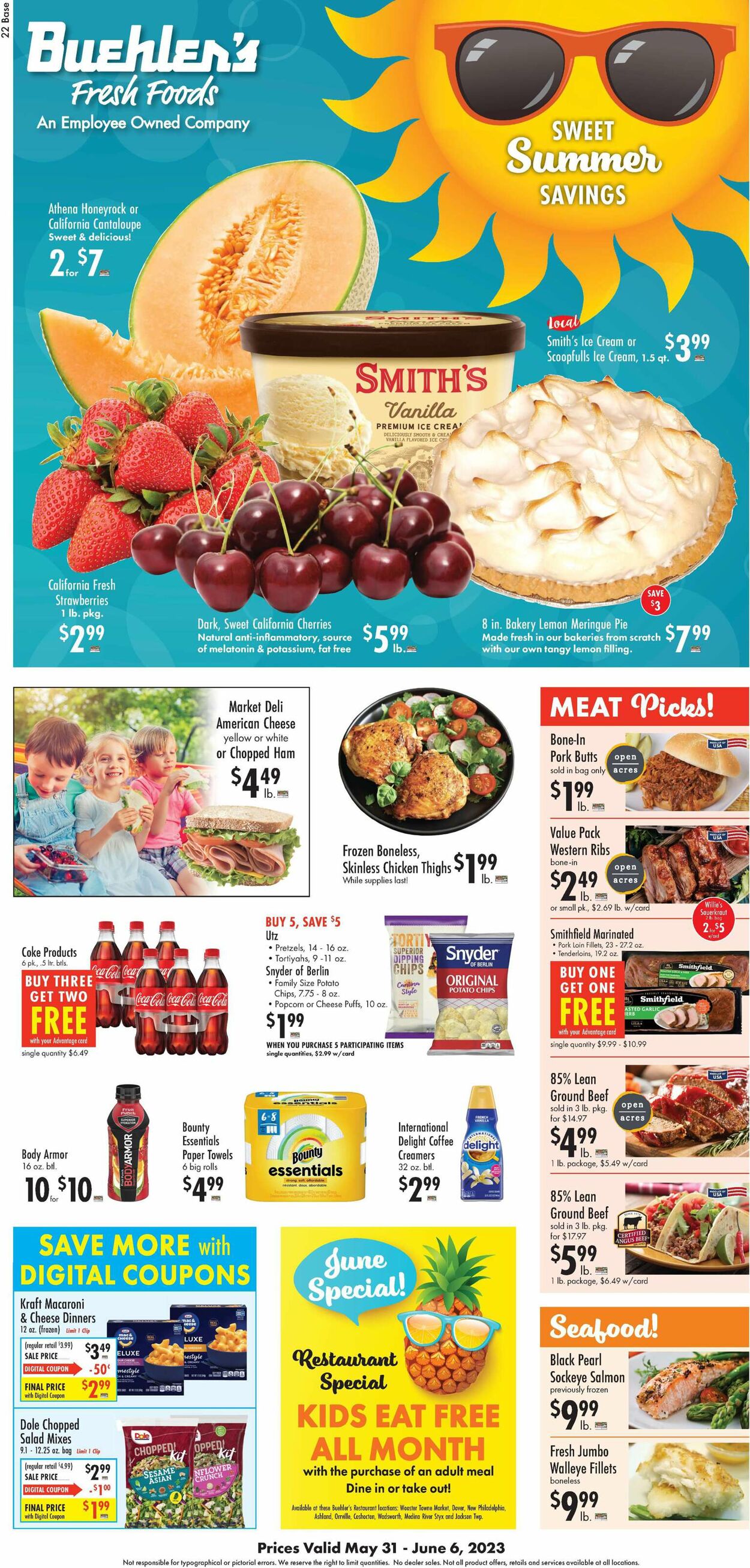 Buehler's Fresh Foods Weekly Ad Circular - valid 05/31-06/06/2023