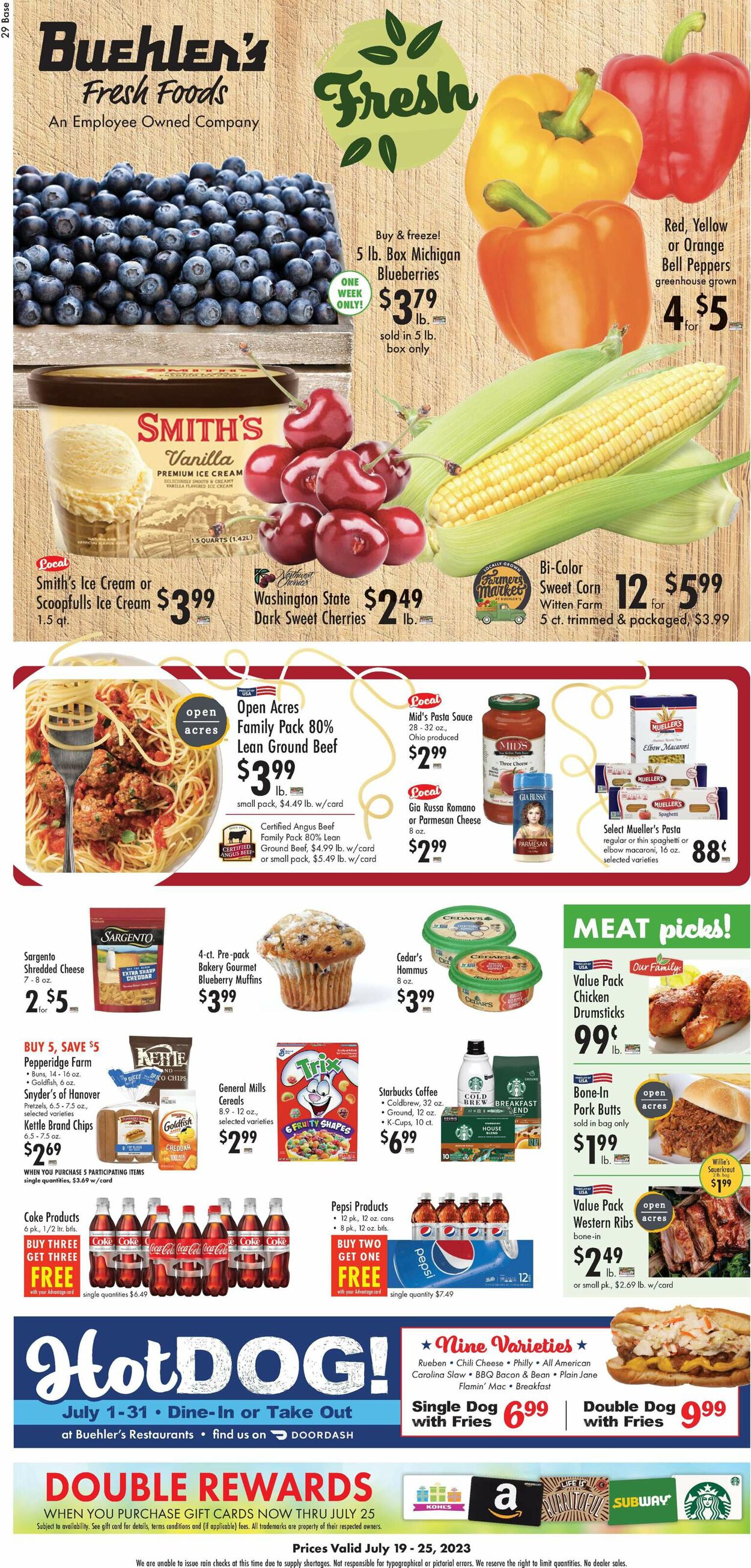 Buehler's Fresh Foods Weekly Ad Circular - valid 07/19-07/25/2023