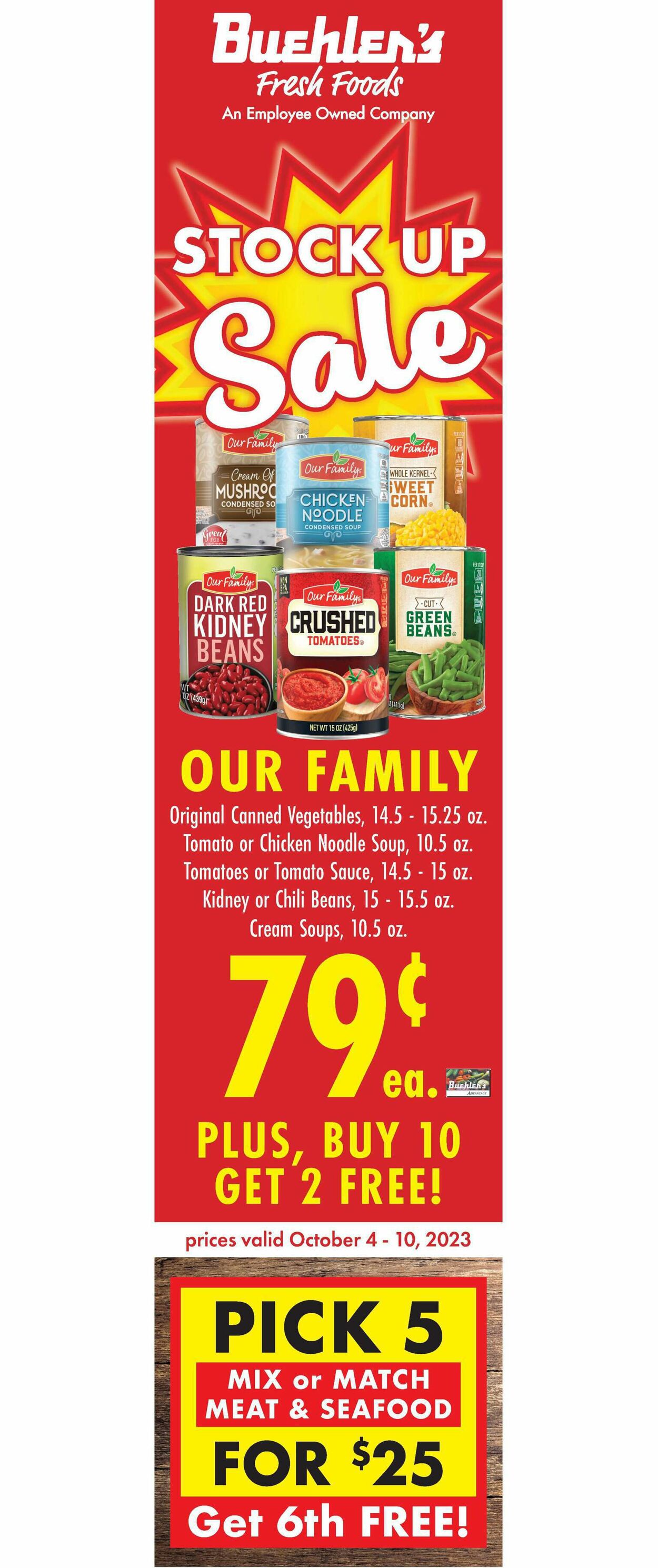 Buehler's Fresh Foods Weekly Ad Circular - valid 10/04-10/10/2023 (Page 6)