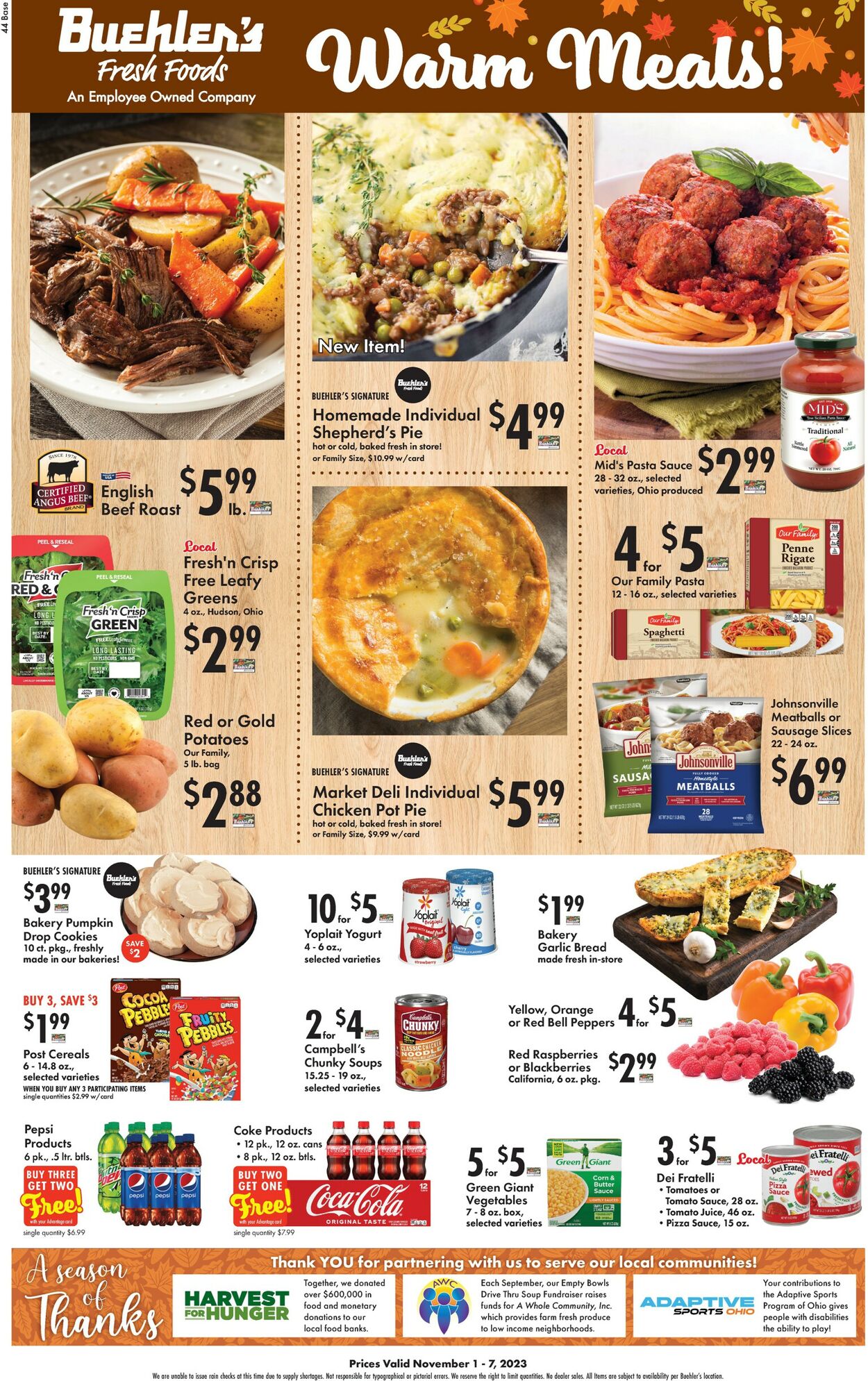 Buehler's Fresh Foods Weekly Ad Circular - valid 11/01-11/07/2023 (Page 2)