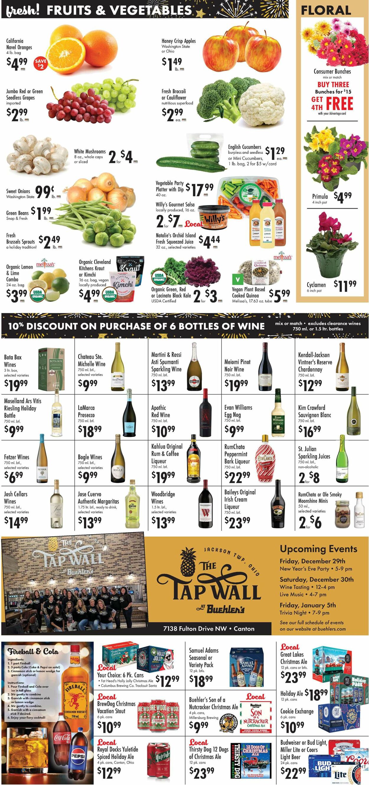 Buehler's Fresh Foods Weekly Ad Circular - valid 12/27-01/02/2024 (Page 6)