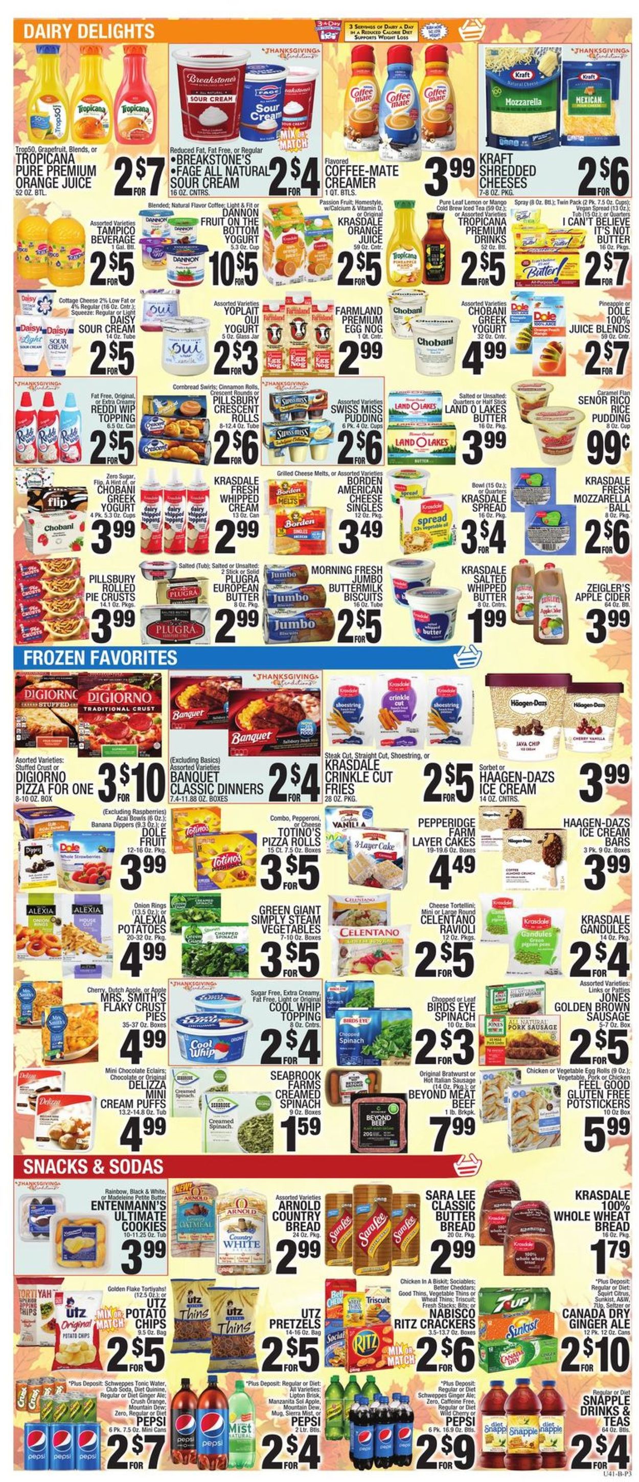 C-Town THANKSGIVING 2021 Weekly Ad Circular - valid 11/19-11/25/2021 (Page 3)