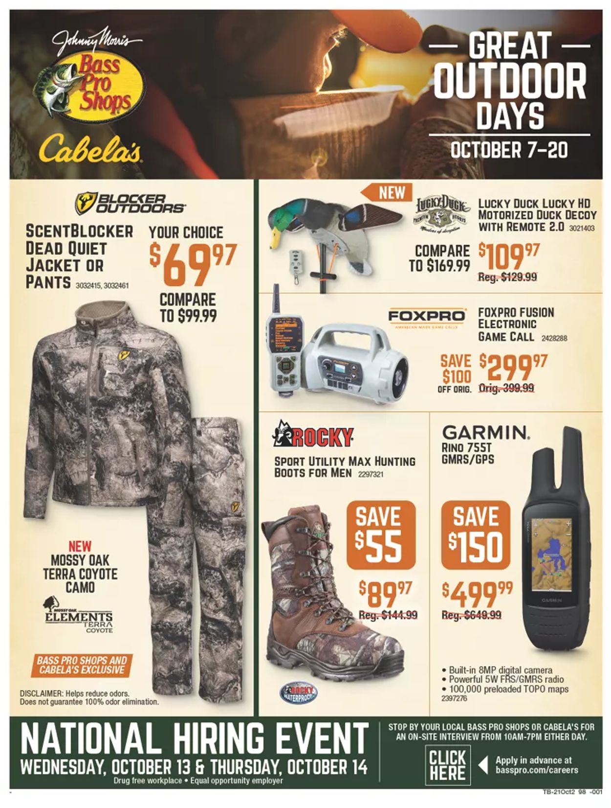 Cabela's Weekly Ad Circular - valid 10/07-10/20/2021 (Page 29)