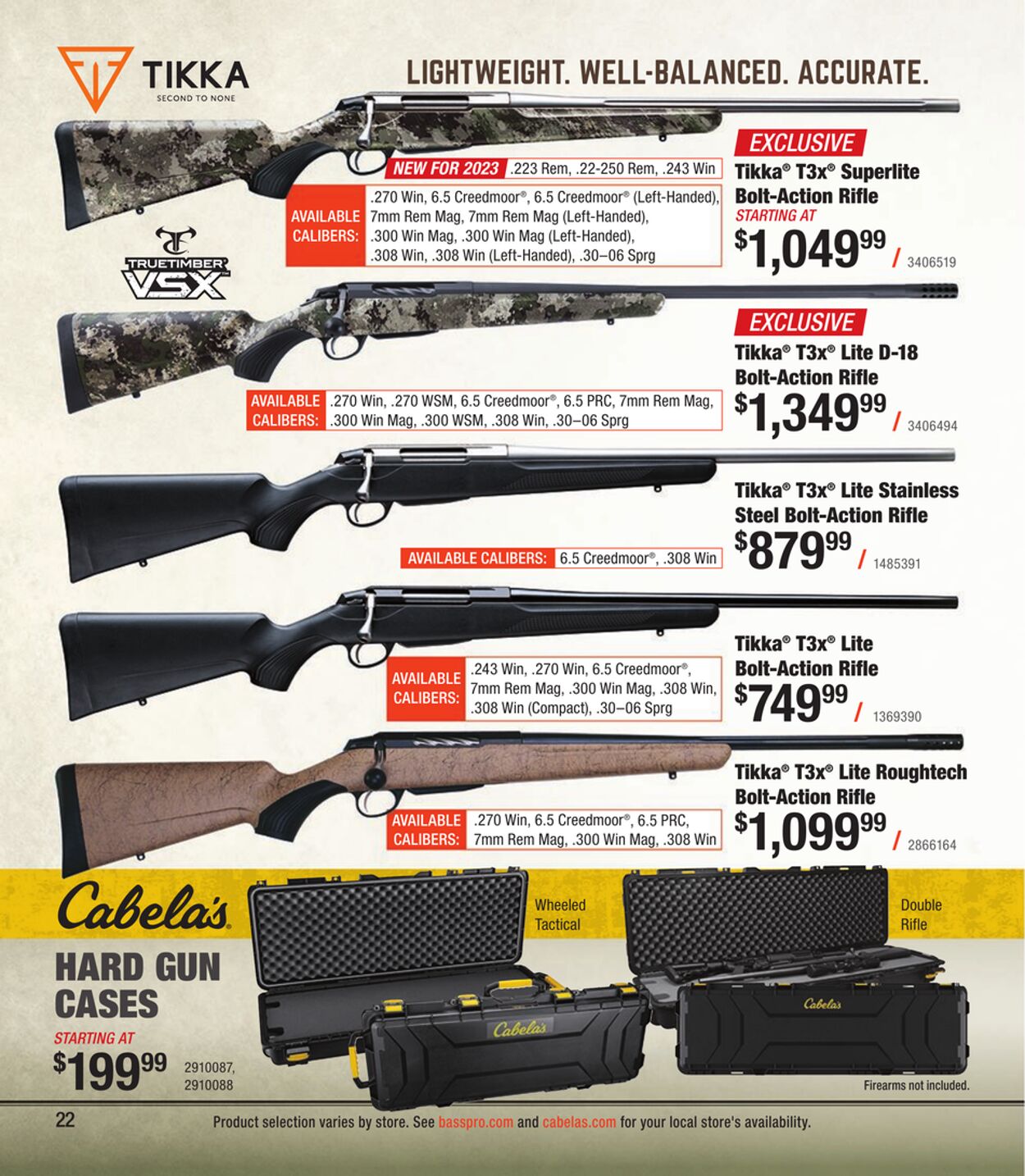 Cabela's Weekly Ad Circular - valid 09/27-10/11/2023 (Page 22)