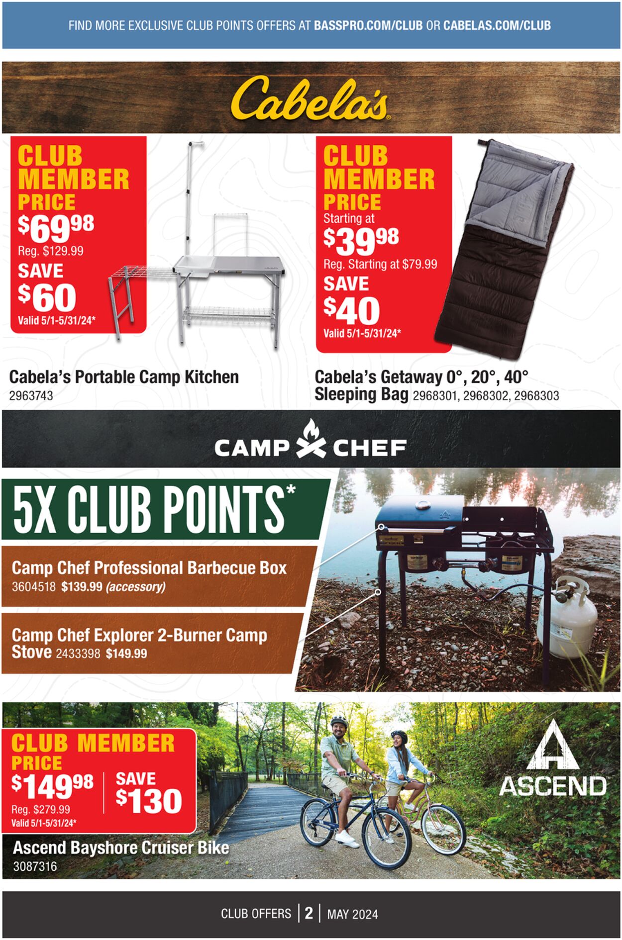 Cabela's Weekly Ad Circular - valid 05/01-05/31/2024 (Page 2)