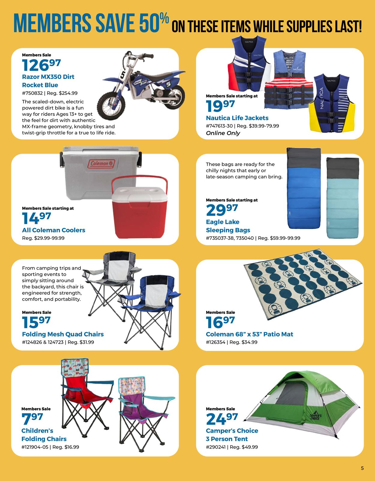 Camping World Weekly Ad Circular - valid 07/08-07/20/2022 (Page 5)