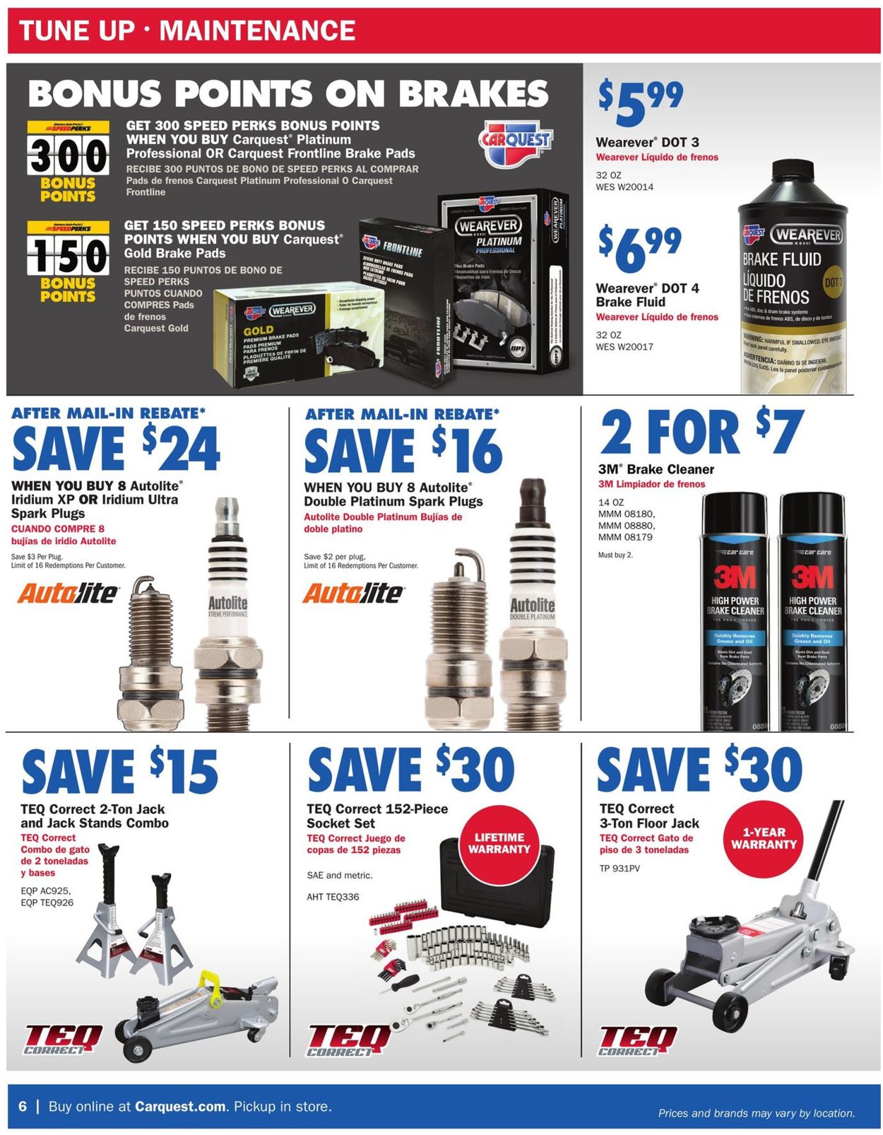 CarQuest Weekly Ad Circular - valid 10/01-10/28/2020 (Page 6)