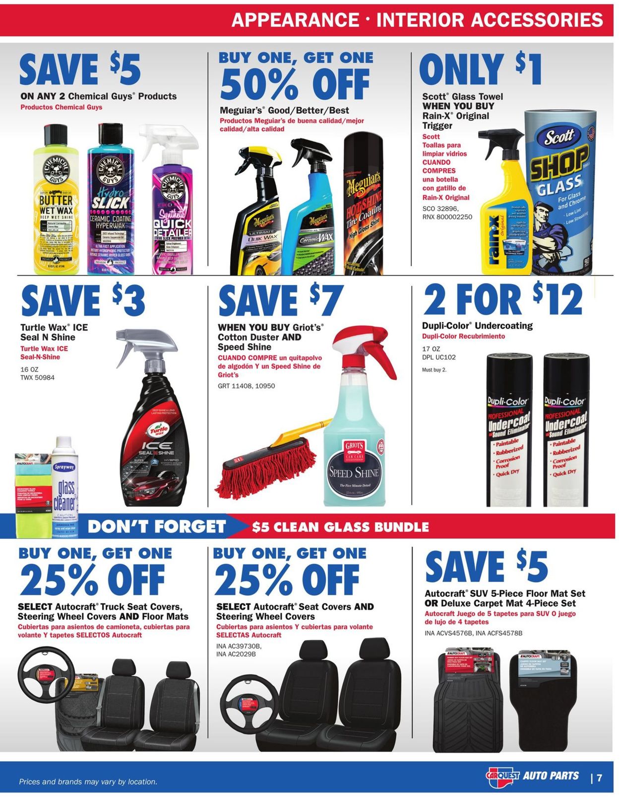 CarQuest Weekly Ad Circular - valid 10/01-10/28/2020 (Page 7)