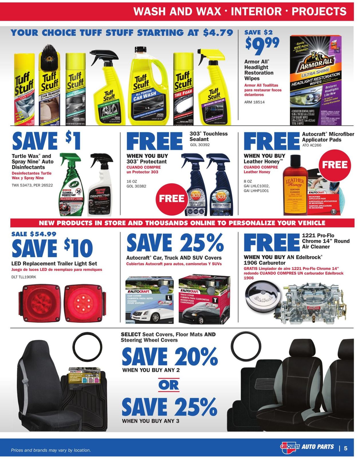 CarQuest Weekly Ad Circular - valid 02/18-03/31/2021 (Page 5)
