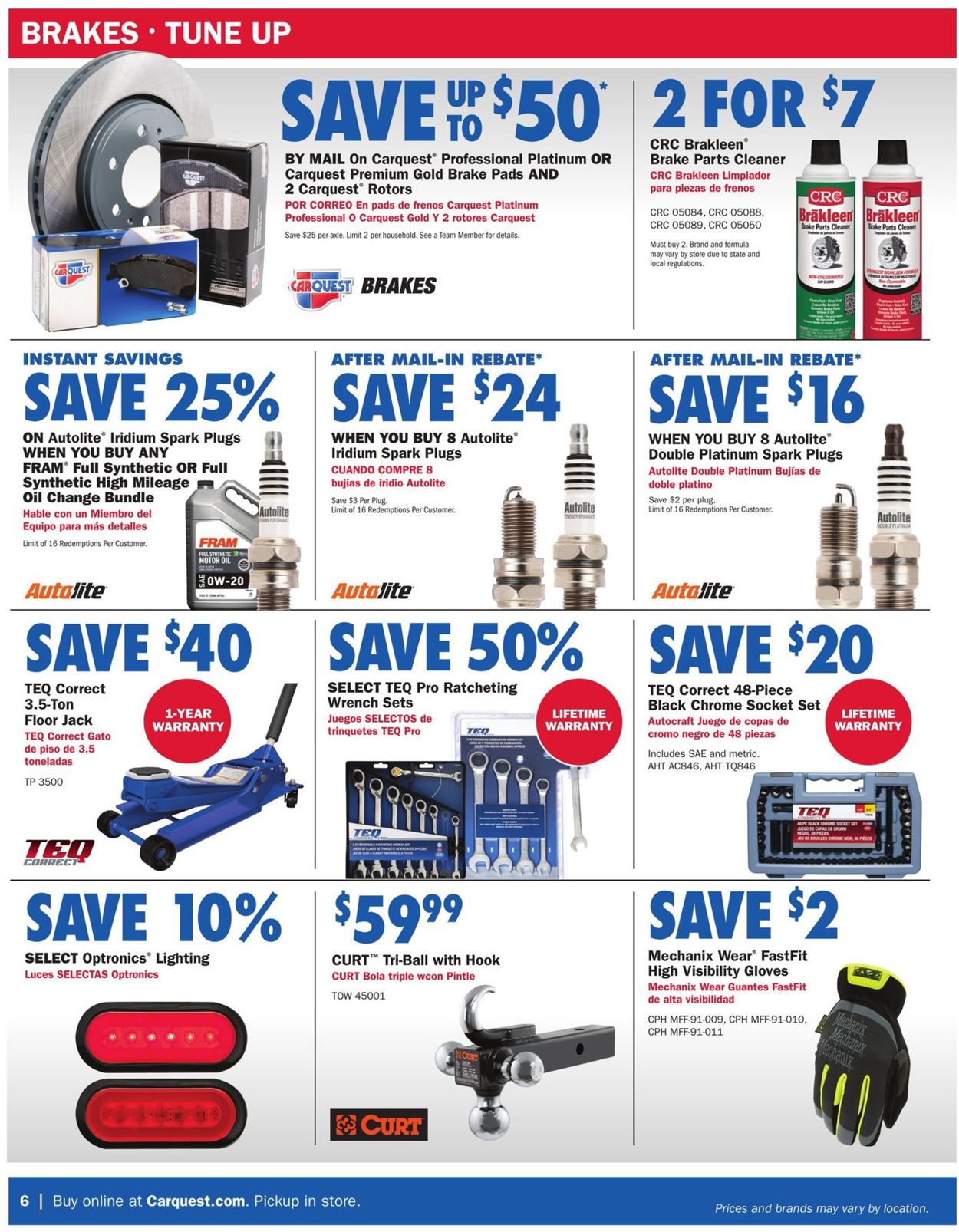 CarQuest Weekly Ad Circular - valid 02/18-03/31/2021 (Page 6)