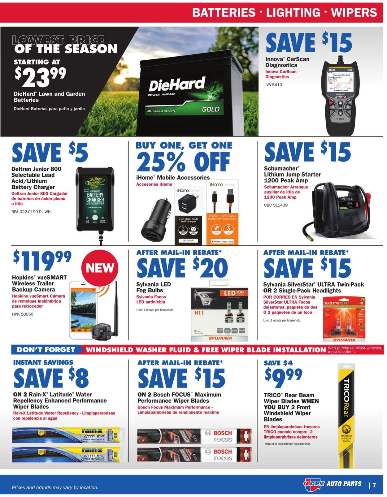 CarQuest Weekly Ad Circular - valid 02/18-03/31/2021 (Page 7)
