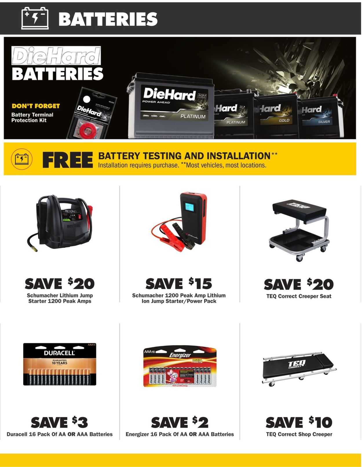 CarQuest Weekly Ad Circular - valid 07/29-08/25/2021 (Page 16)