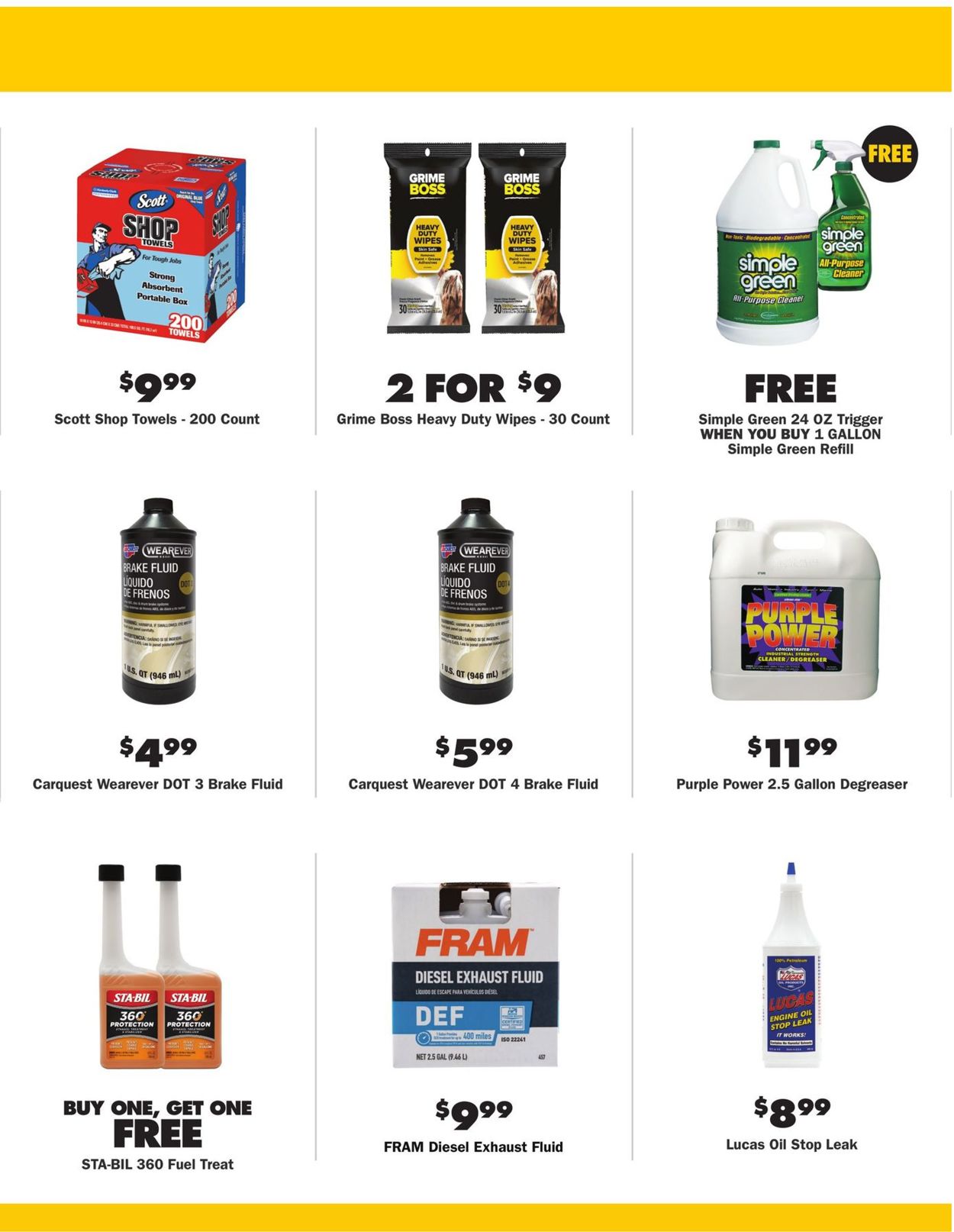 CarQuest Weekly Ad Circular - valid 09/30-10/27/2021 (Page 10)