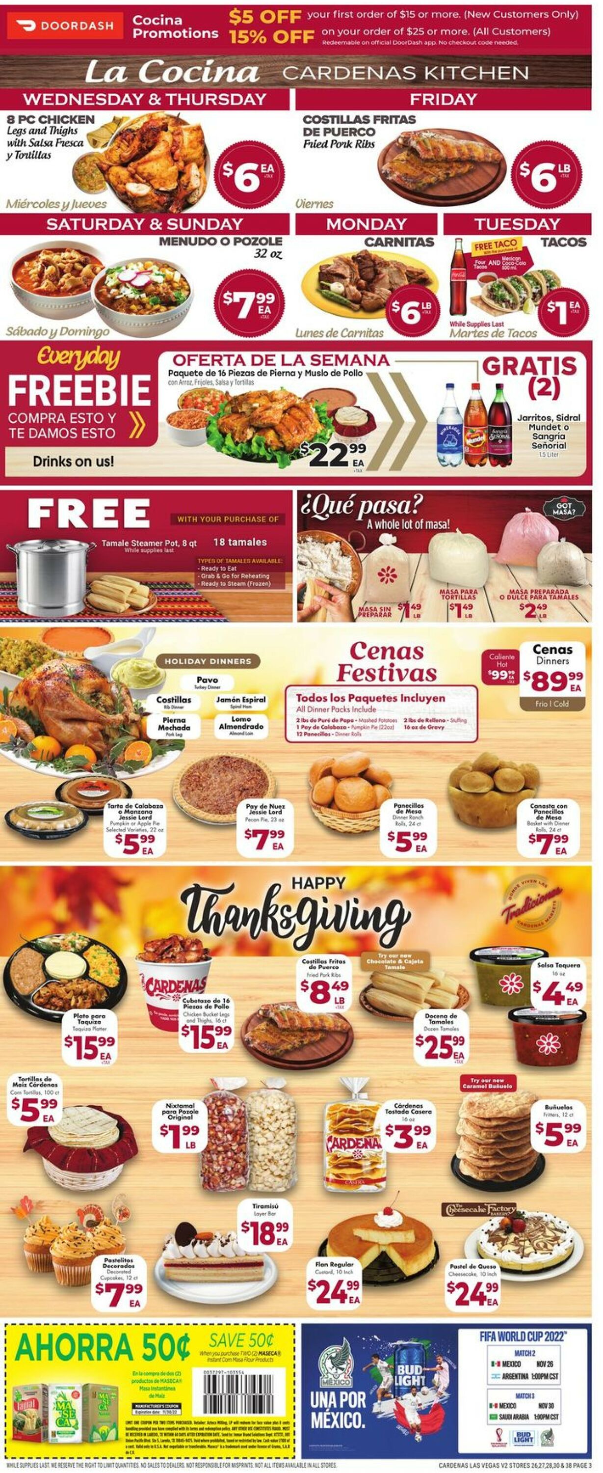 Cardenas Weekly Ad Circular - valid 11/23-11/29/2022 (Page 3)