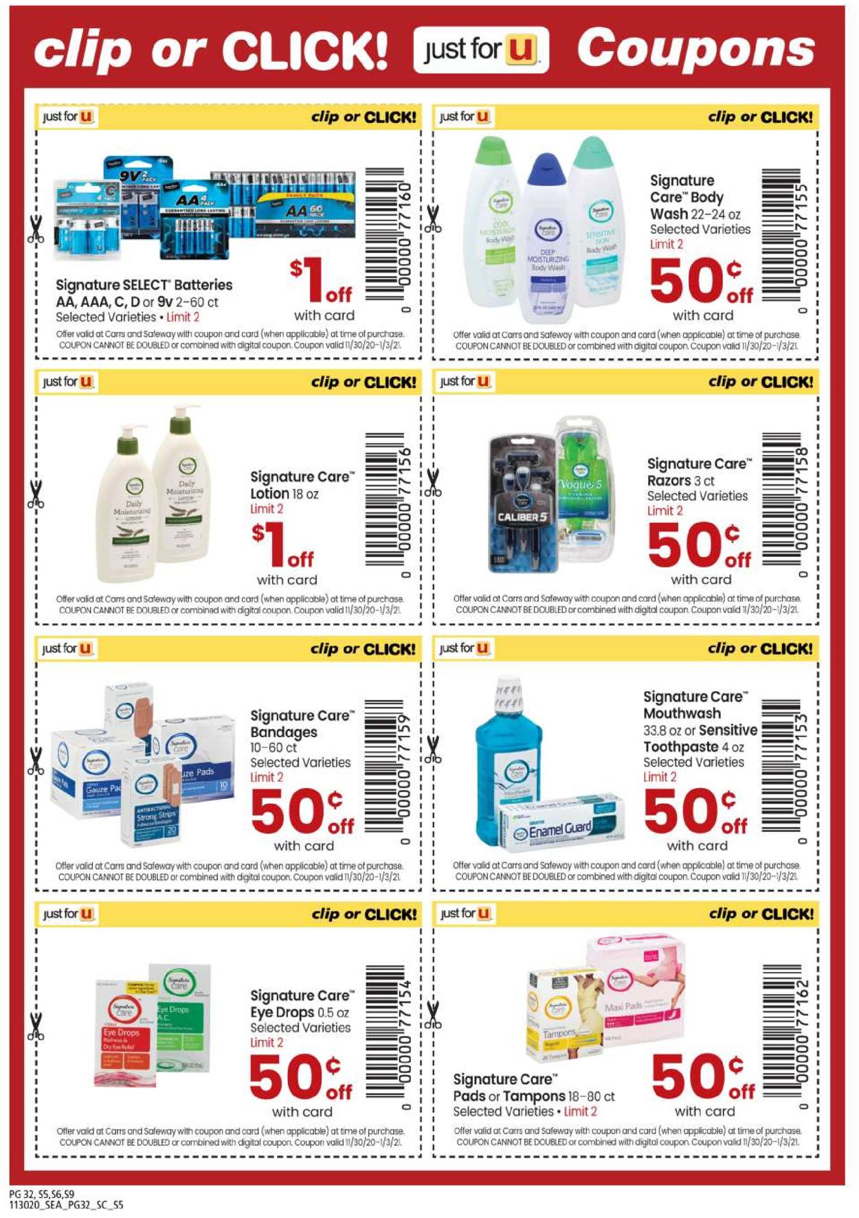 Carrs Cyber Monday 2020 Weekly Ad Circular - valid 11/30-01/03/2021 (Page 32)