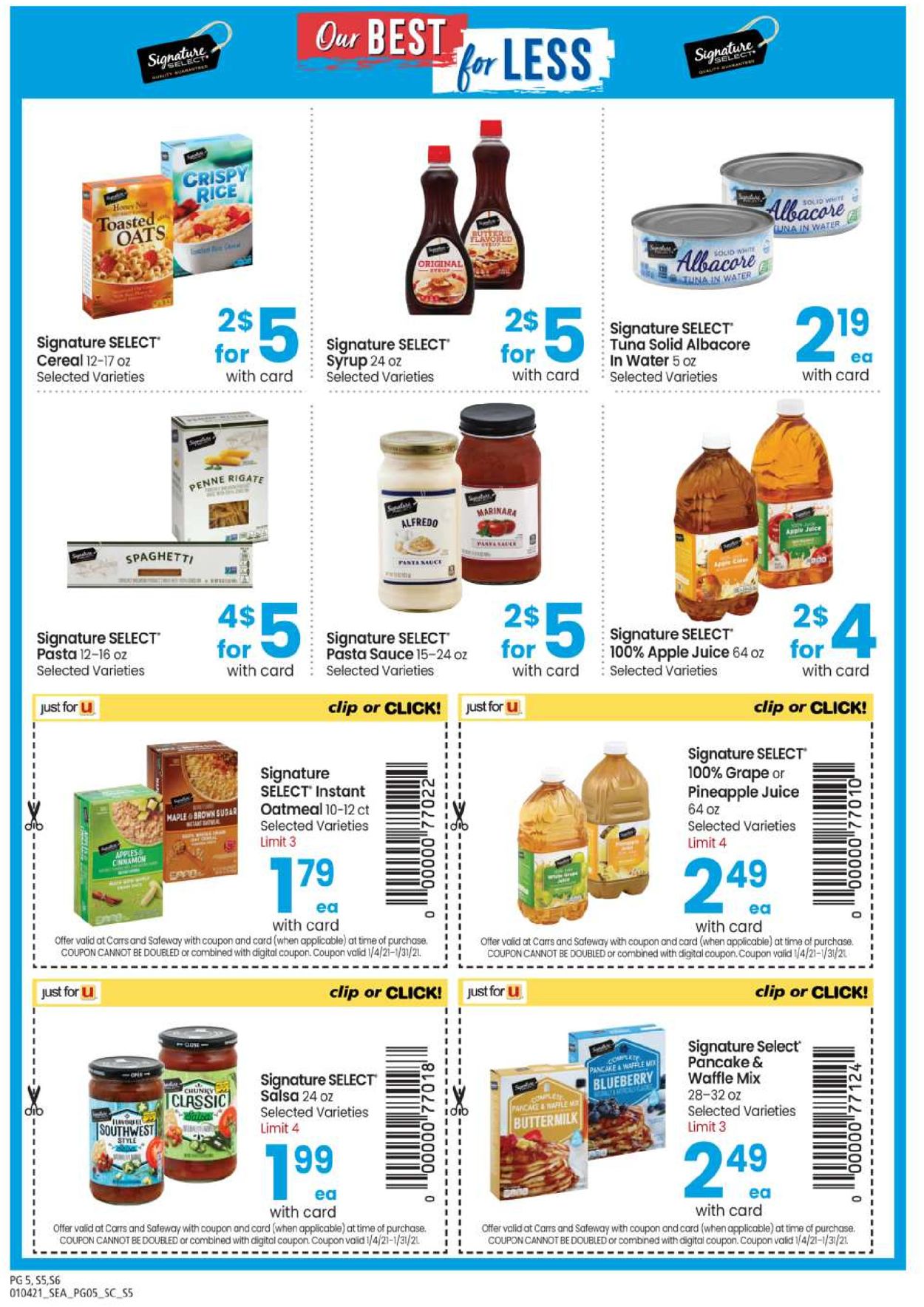 Carrs Limited Time Offers 2021 Weekly Ad Circular - valid 01/04-01/31/2021 (Page 5)