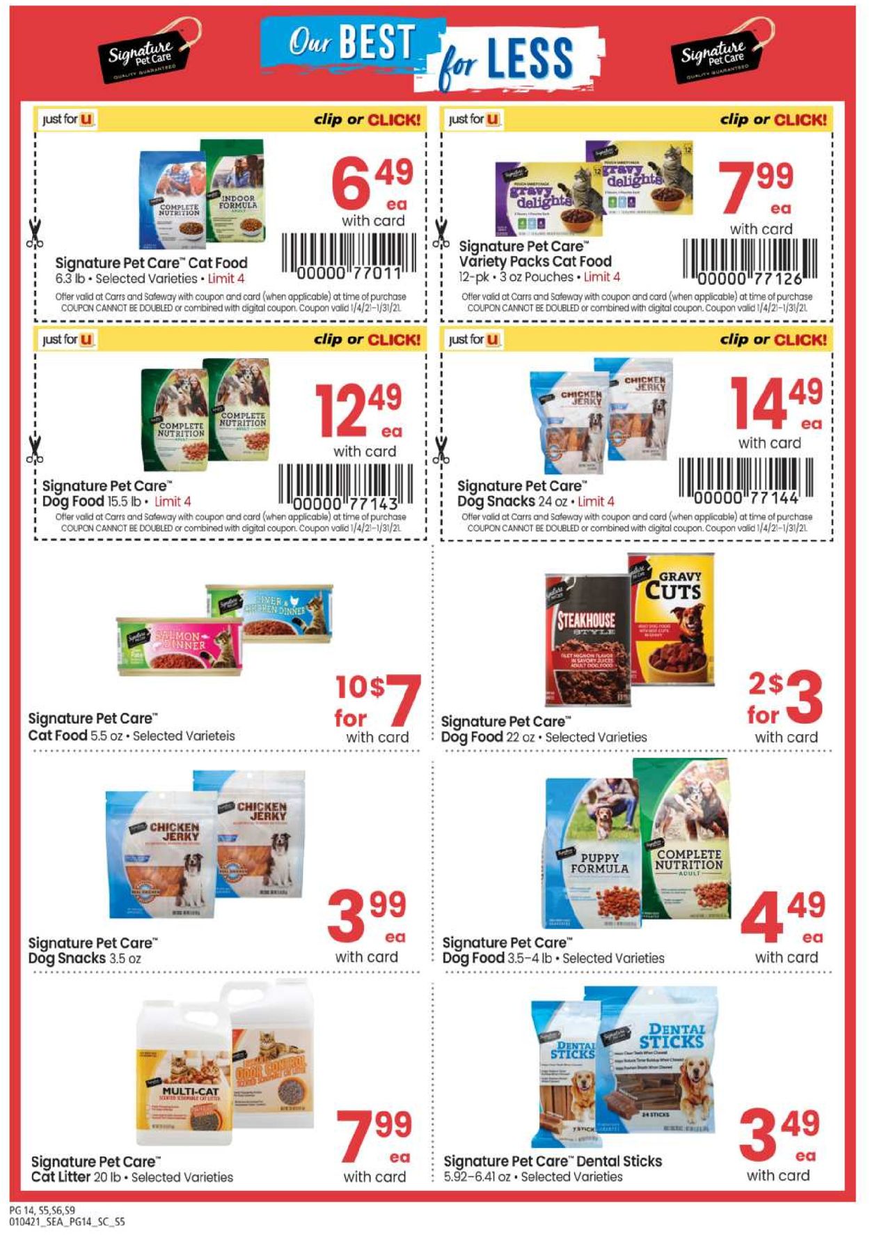 Carrs Limited Time Offers 2021 Weekly Ad Circular - valid 01/04-01/31/2021 (Page 14)