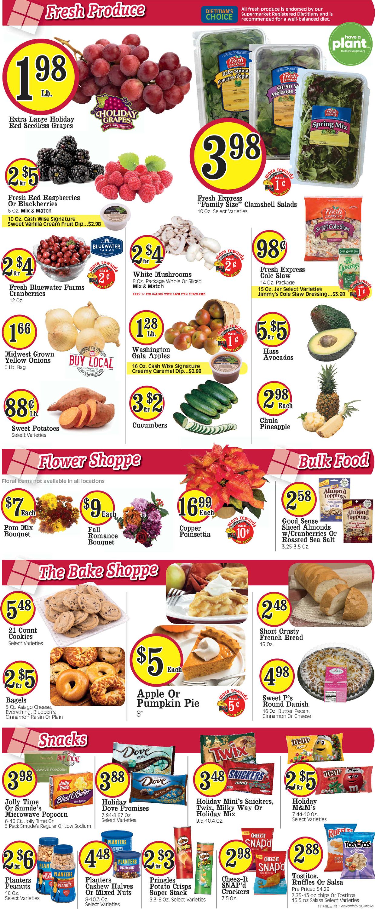 Cash Wise - Thanksgiving Ad 2019 Weekly Ad Circular - valid 11/20-11/26/2019 (Page 3)