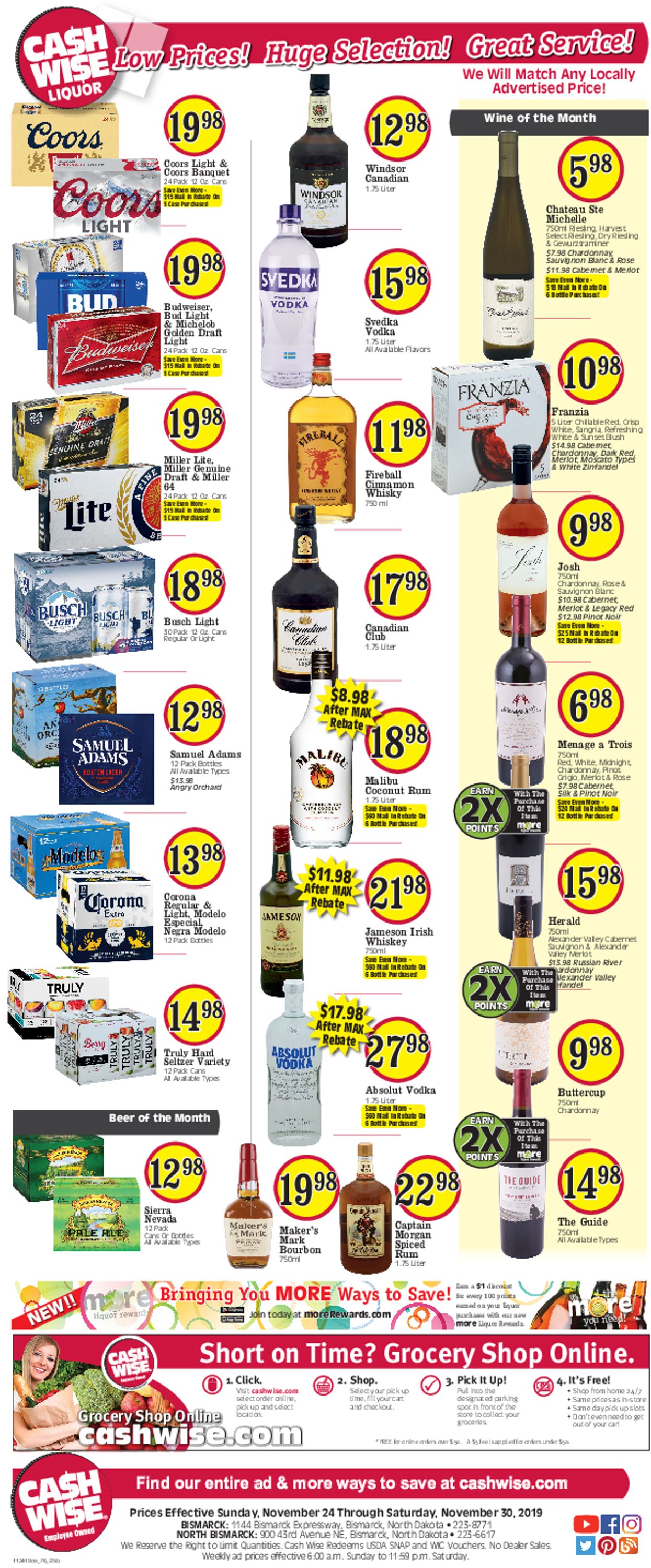 Cash Wise - Black Friday Ad 2019 Weekly Ad Circular - valid 11/27-12/03/2019 (Page 6)