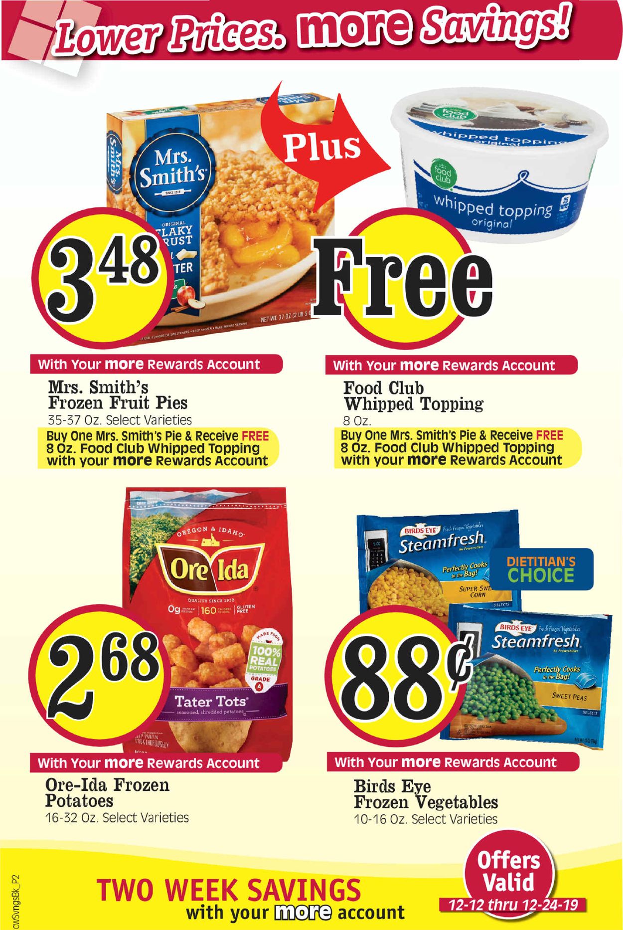 Cash Wise Weekly Ad Circular - valid 12/12-12/25/2019 (Page 2)